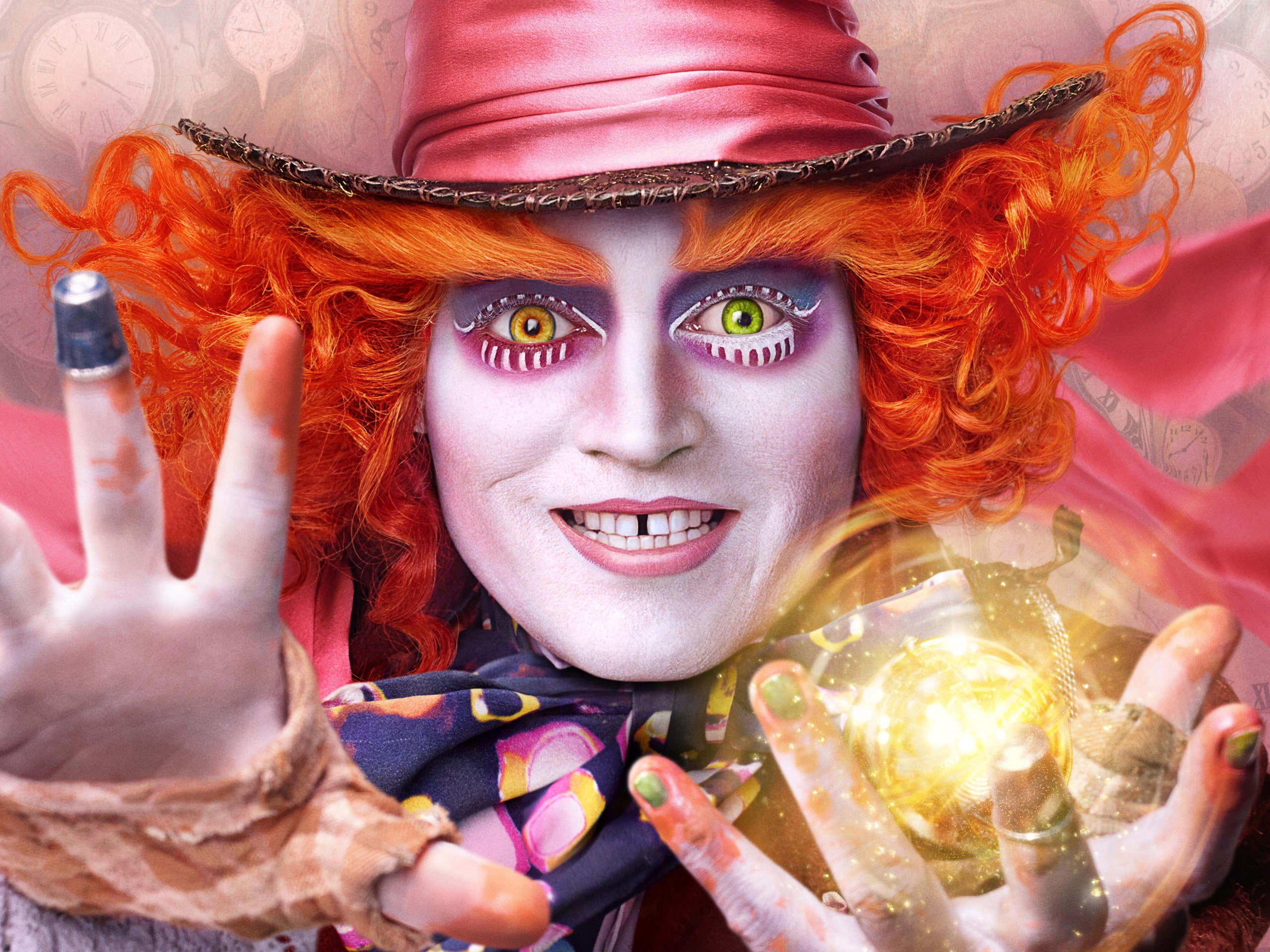 Depp, Johnny, Through, 2K, Looking, Glass, Alice, HD Wallpaper