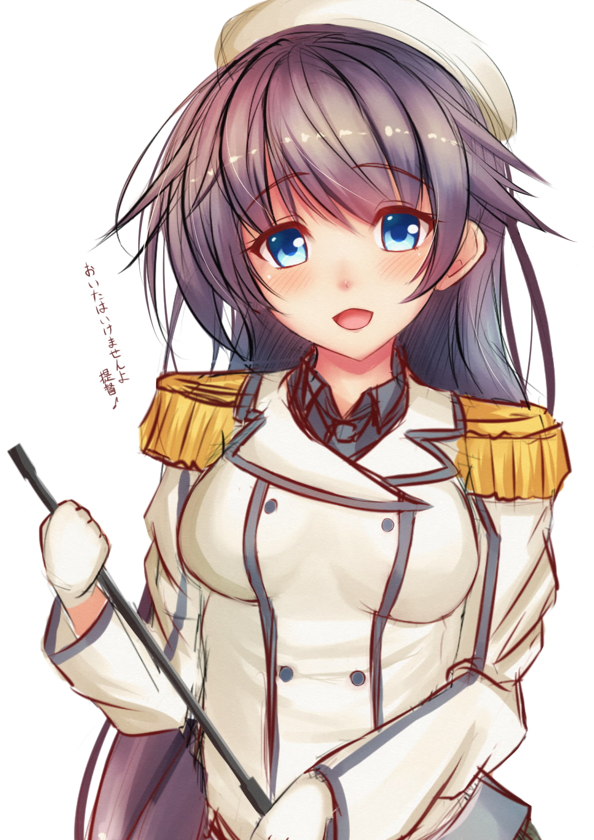 Kantai Collection, white background, facial expression, blue eyes, females, lifestyles, people, cute, sadness, beautiful people, grief, anime, anime girls, Phone HD Wallpaper
