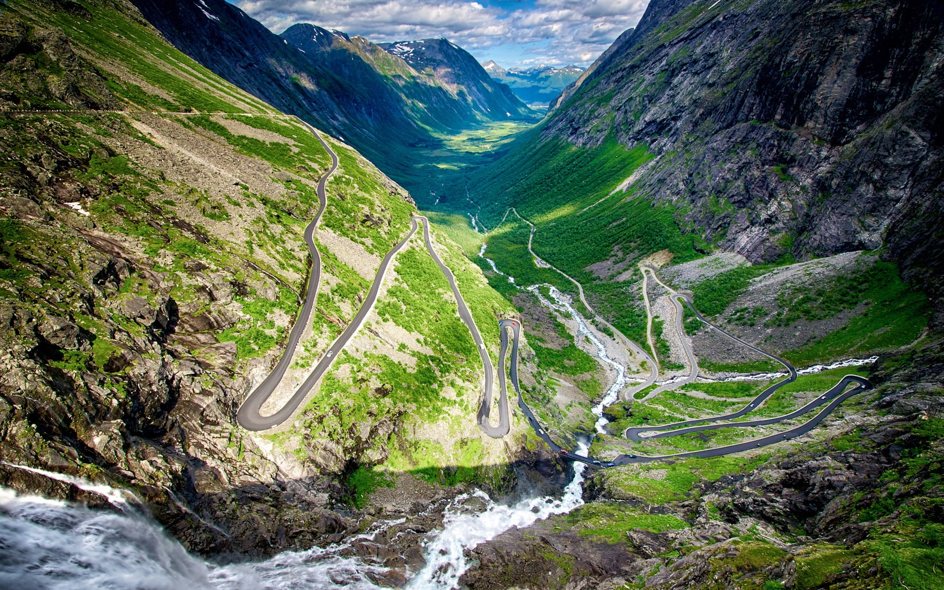 Road, Norway, Winding, 1080P, Trollstigen, HD Wallpaper