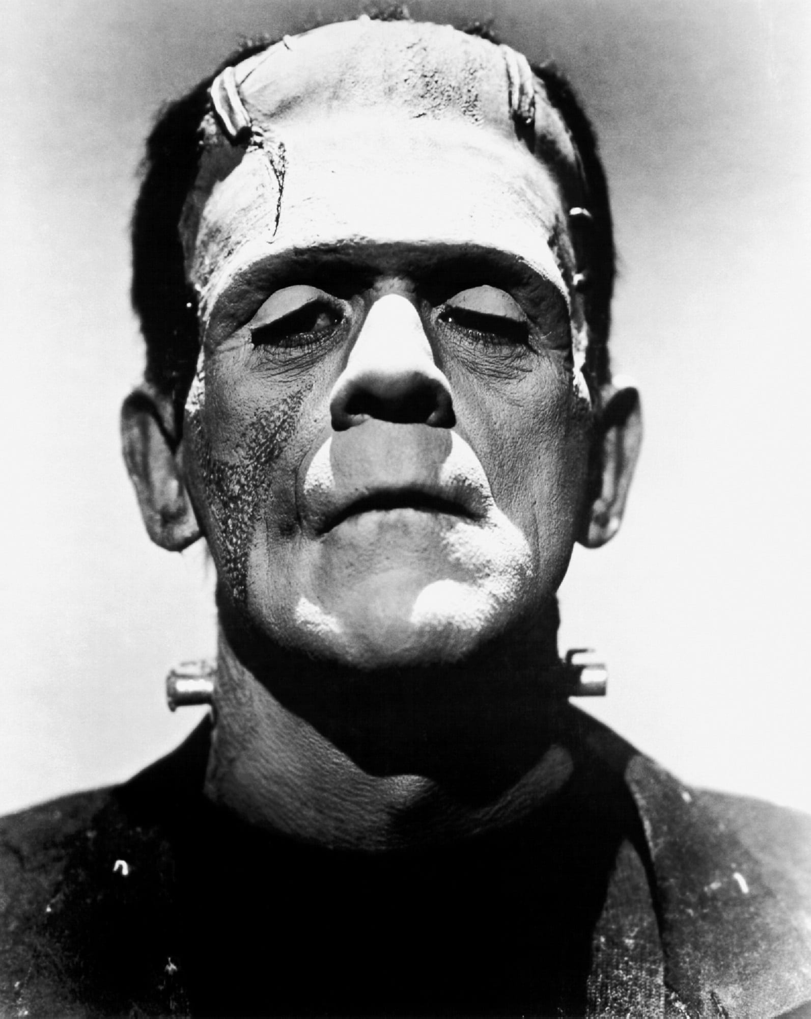 monster, hollywood, cinema, adult, human face, boris karloff, vintage, looking at camera, beard, spooky, movies, indoors, 1080P, lifestyles, men, scary, Phone HD Wallpaper
