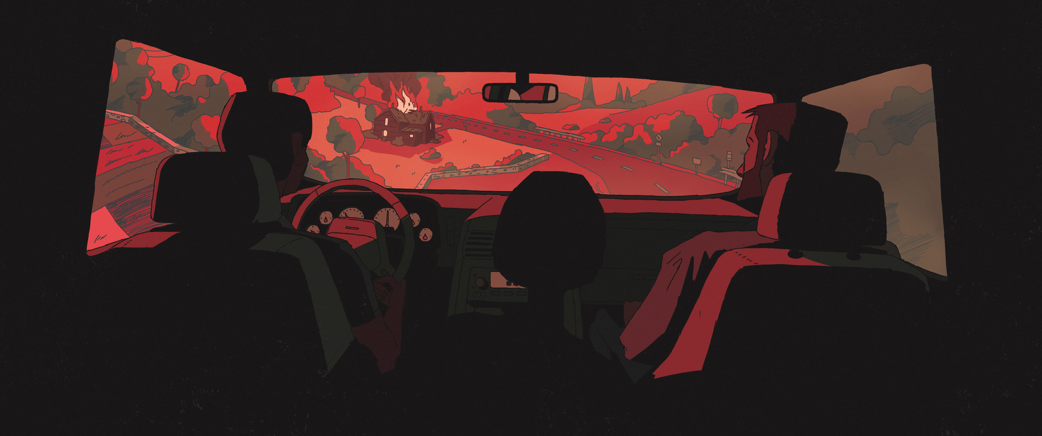 Ellie, artwork, video game art, Joel, The Last of Us, 2K, HD Wallpaper