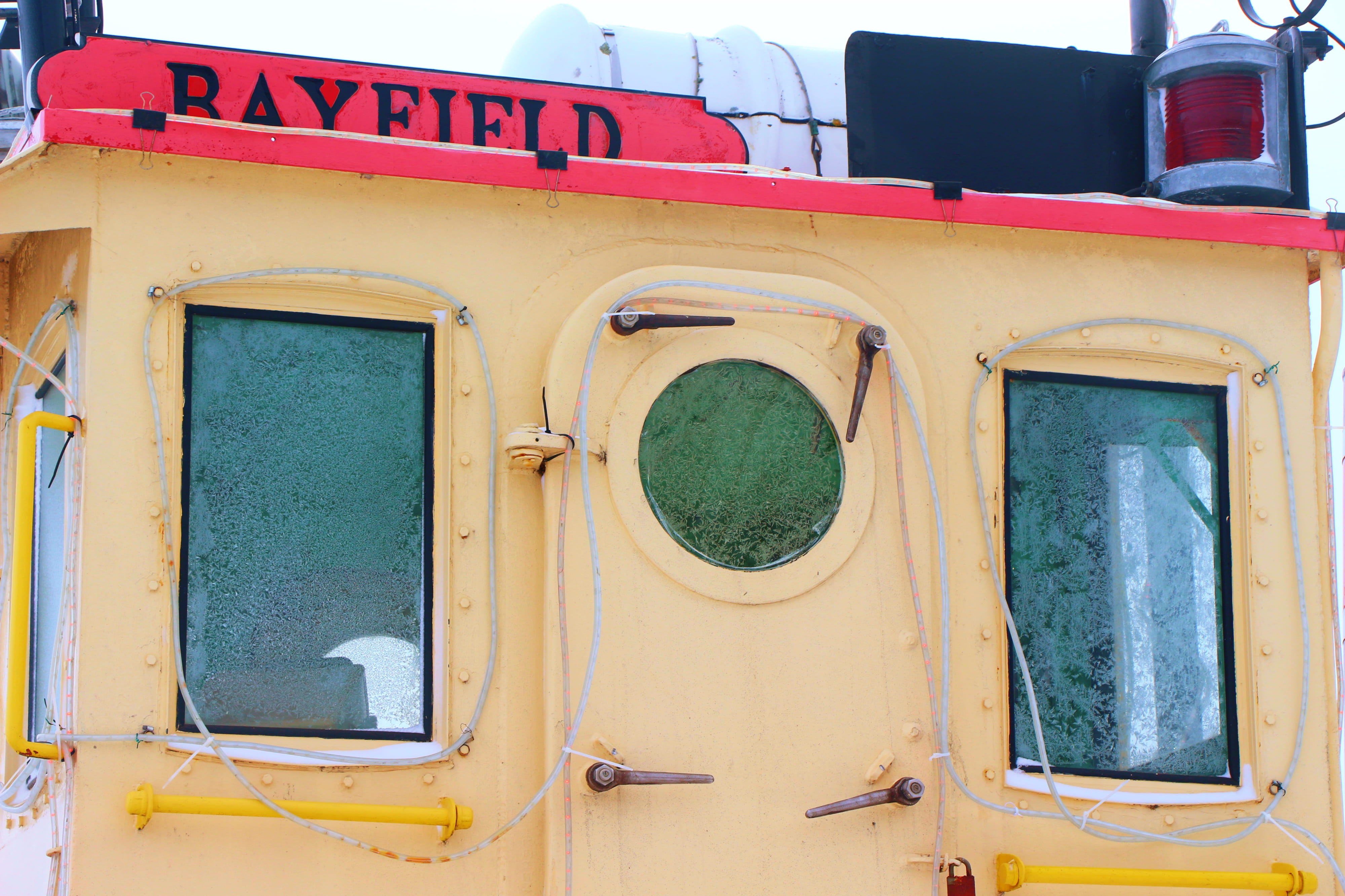 tire, sphere, lake superior, life buoy, water, green color, mode of transportation, school bus, vehicle, frozen, architecture, nautical, boat, bayfield, HD Wallpaper