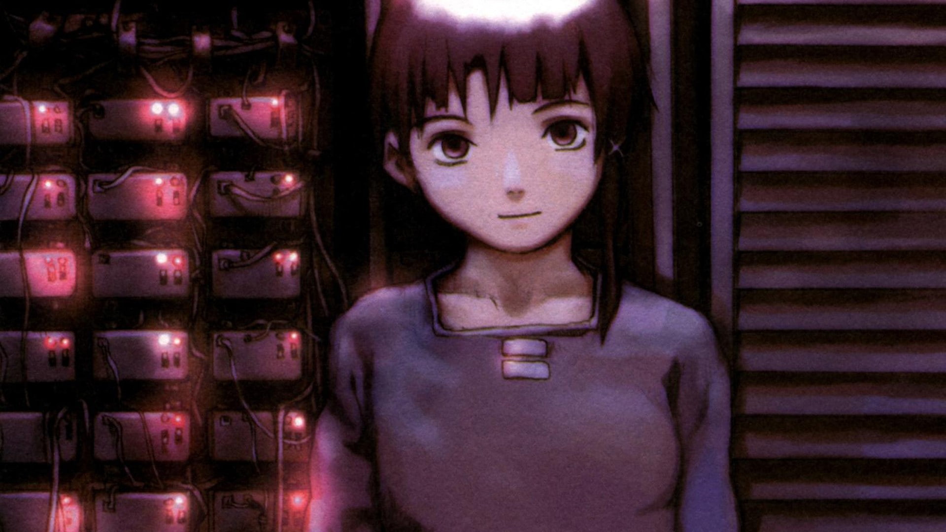 anime girls, 1080P, Lain Iwakura, Serial Experiments Lain, anime, HD Wallpaper
