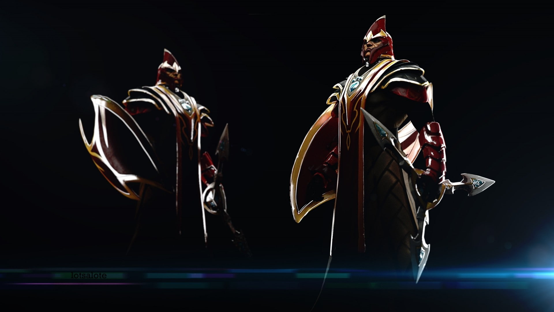sportsman, sword, performance, standing, government, Silencer, people, military, athlete, the past, stage, 1080P, sport, indoors, studio shot, Dota 2, HD Wallpaper