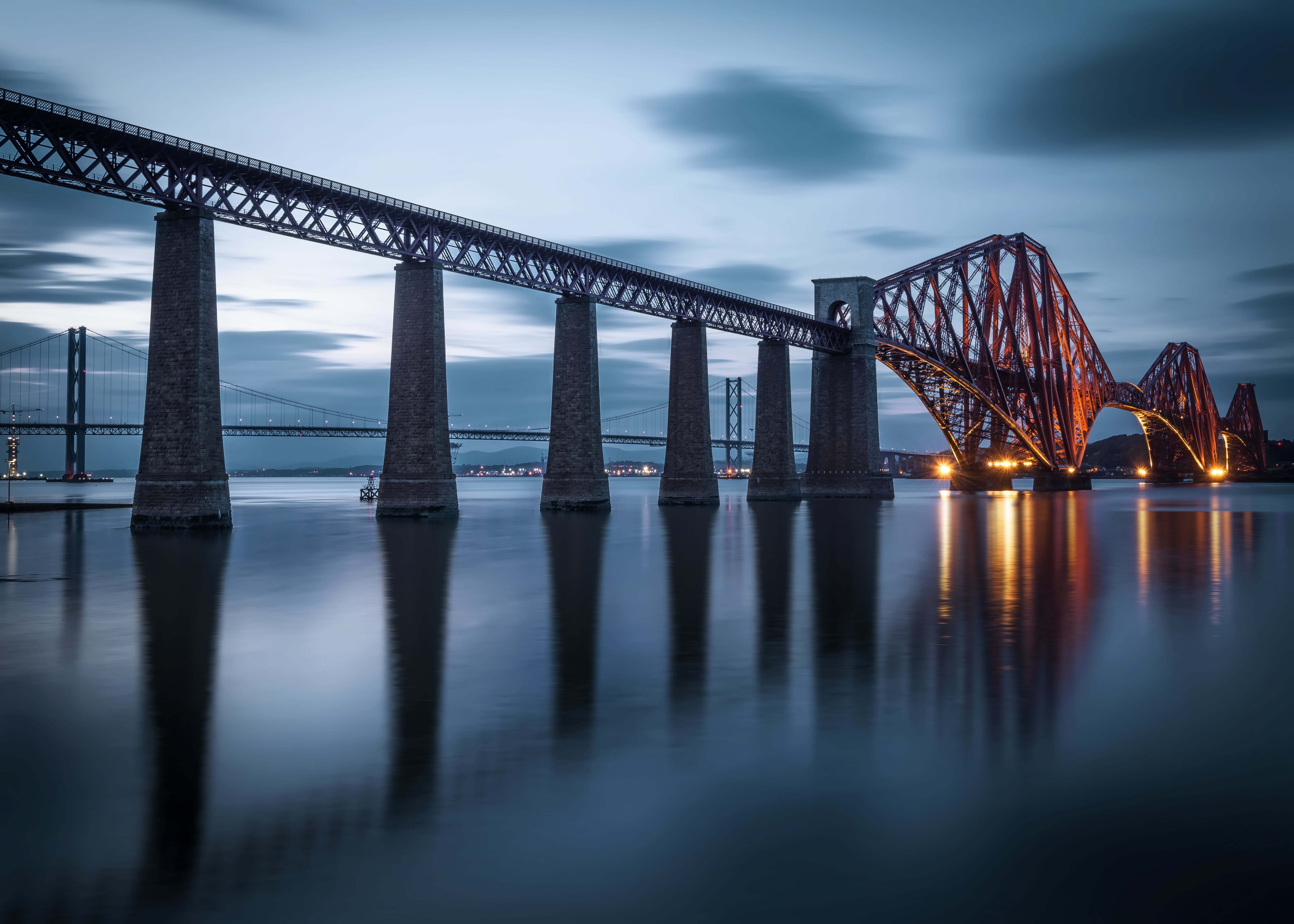 cc, lenny, scape, bridge - Man Made Structure, photography, colours, image, architecture, focused, Noir, actions, creative  commons, river, color, wide  angle, HD Wallpaper
