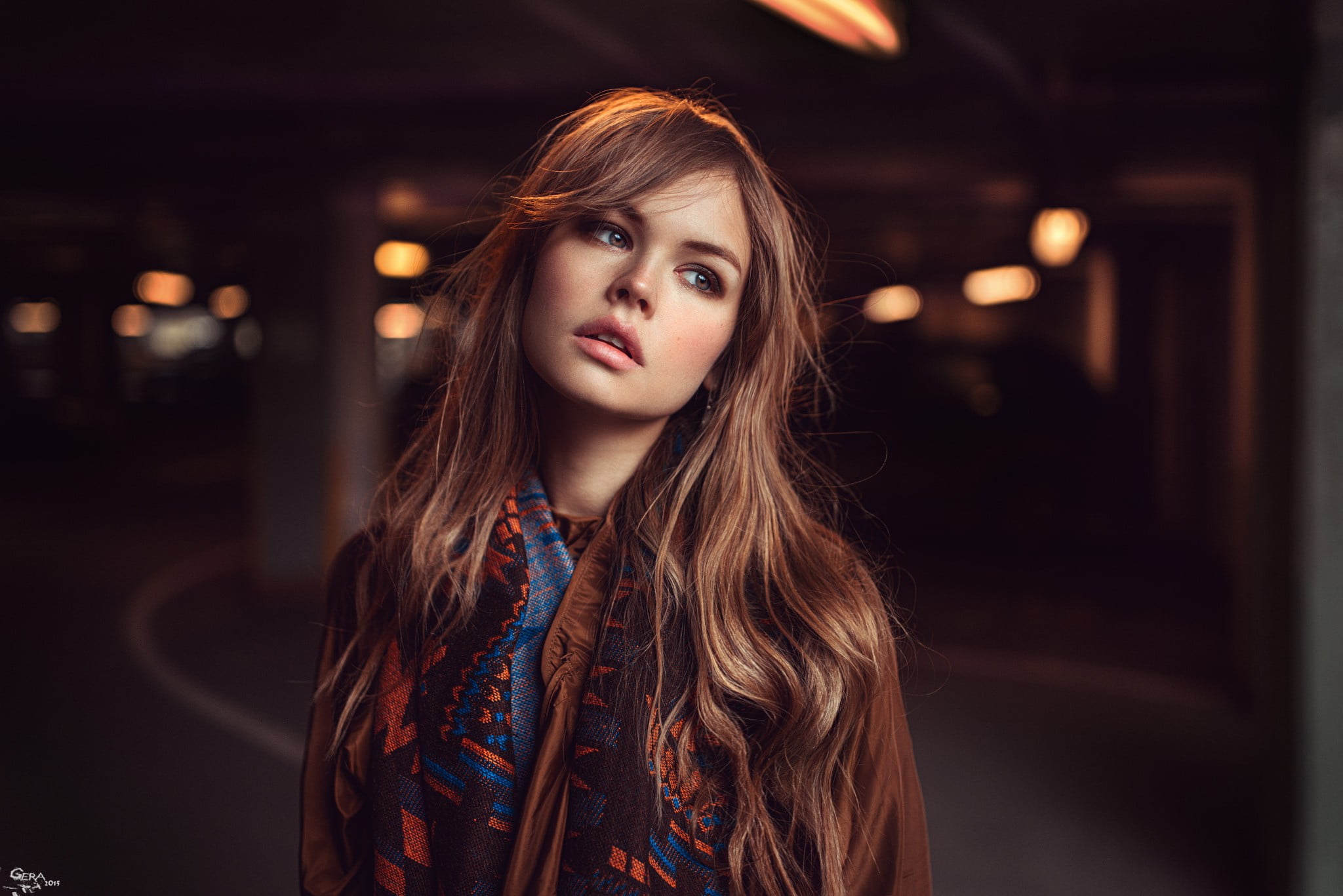 fashionable, night, cool, orange, modern, sensuality, young Adult, beautiful woman, one Person, women, juicy lips, hairstyle, child, teenager, fashion, HD Wallpaper
