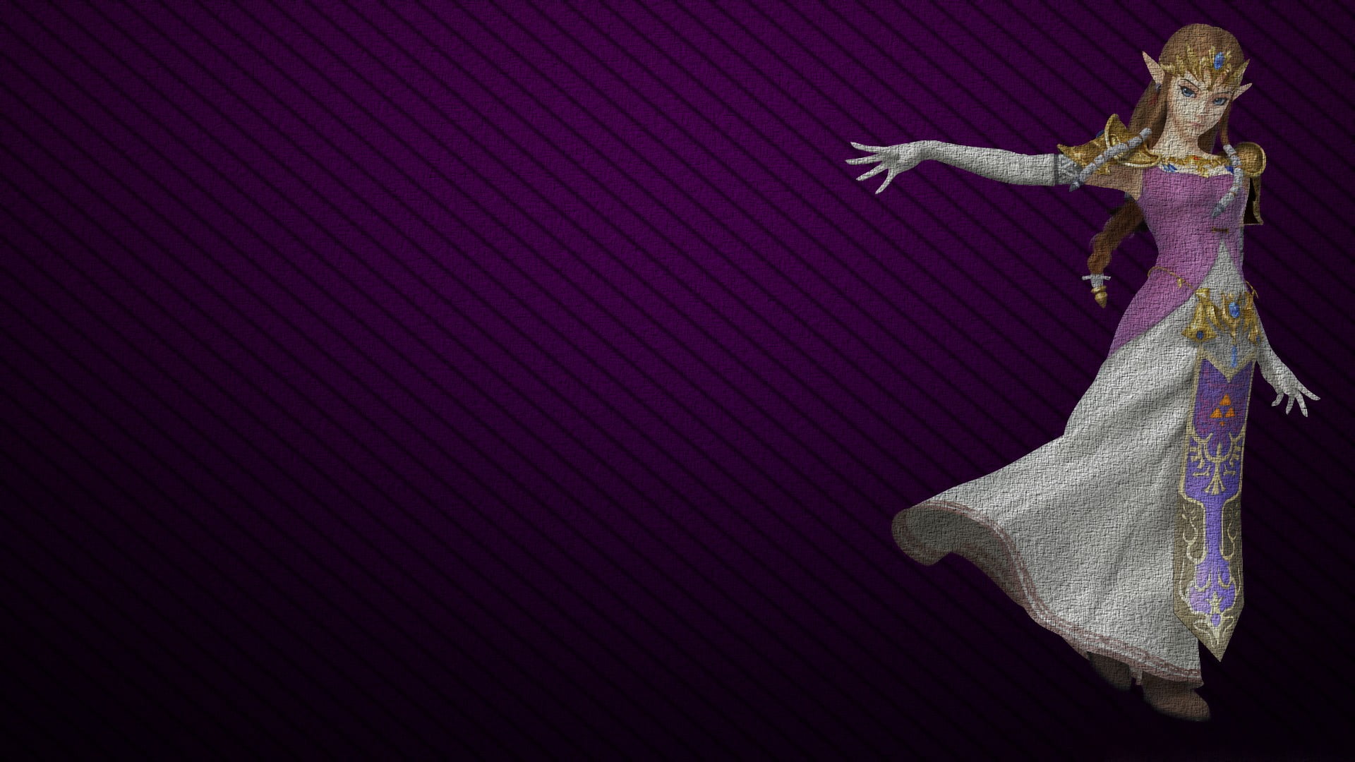  creativity, celebration, purple, animated, Princess Zelda, religion, arts culture and entertainment, art and craft, white, female likeness, spirituality, HD Wallpaper
