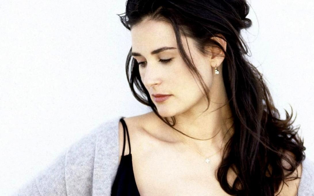 beautifull, woman, 480P, demi Moore, actress, artist, hollywood, HD Wallpaper