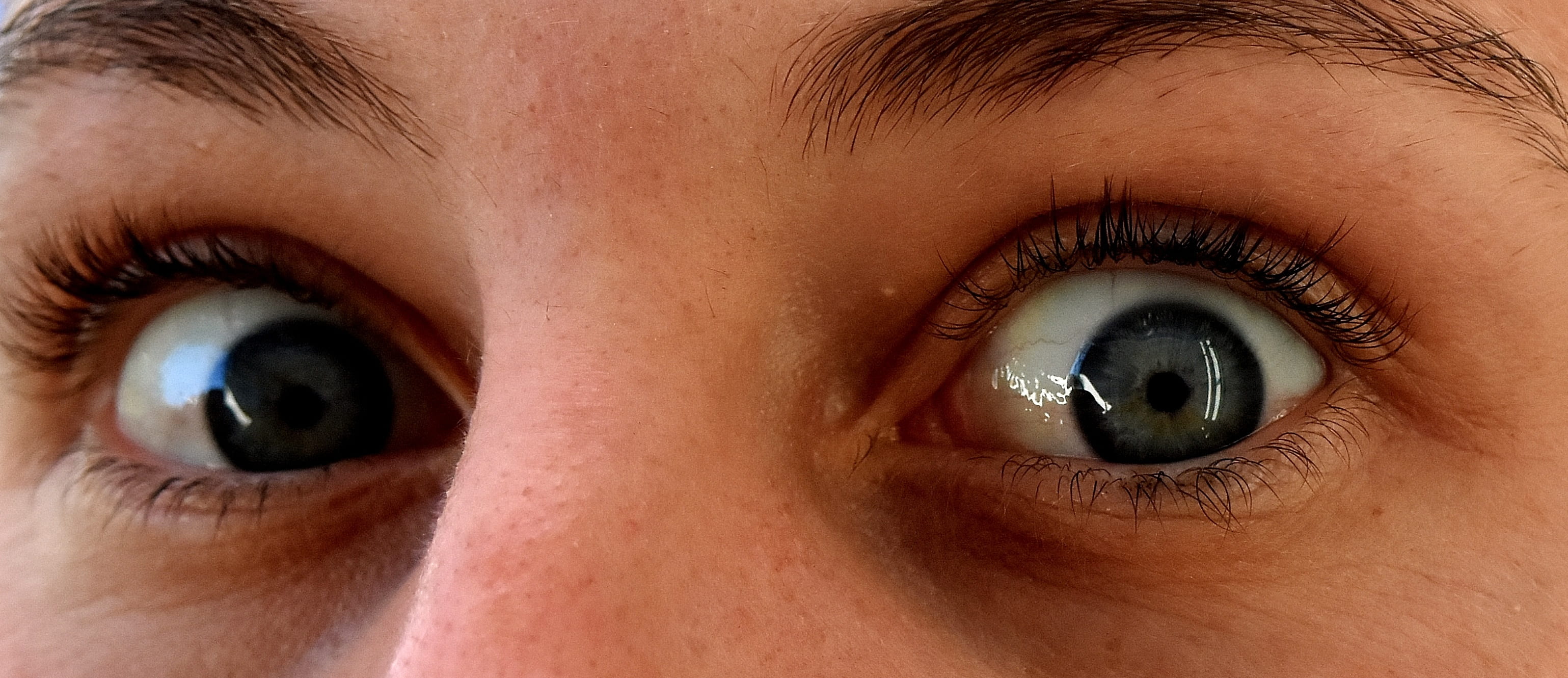 anxious, close, horrified, beautiful woman, big eyes, teenager, eye, person, human face, 2K, extreme close-up, women, eyelash, view, sensory perception, HD Wallpaper