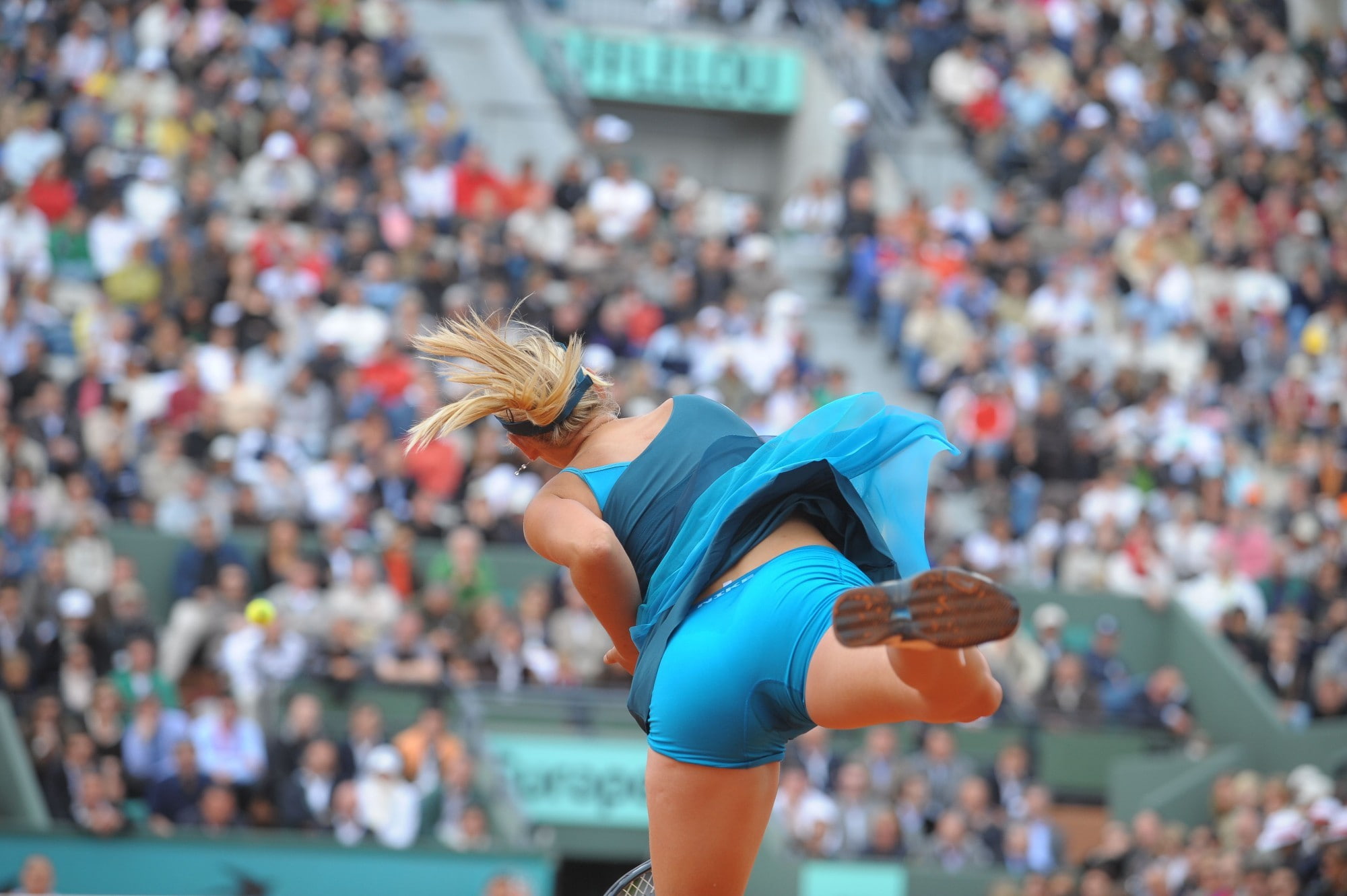 blonde, Maria Sharapova, women, tennis, 1080P, embarrassing, HD Wallpaper