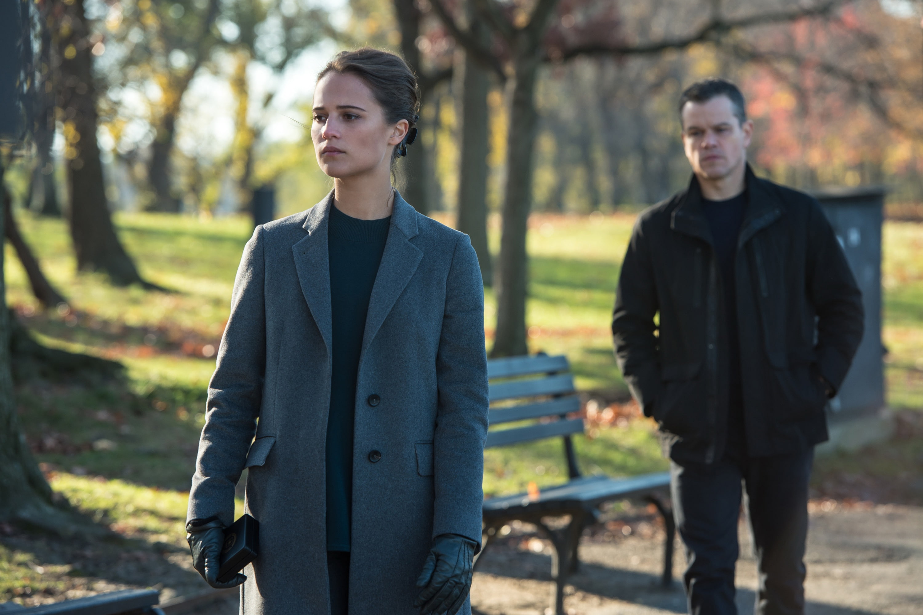 Alicia Vikander, Bourne, Matt Damon, Jason Bourne, 2K, HD Wallpaper