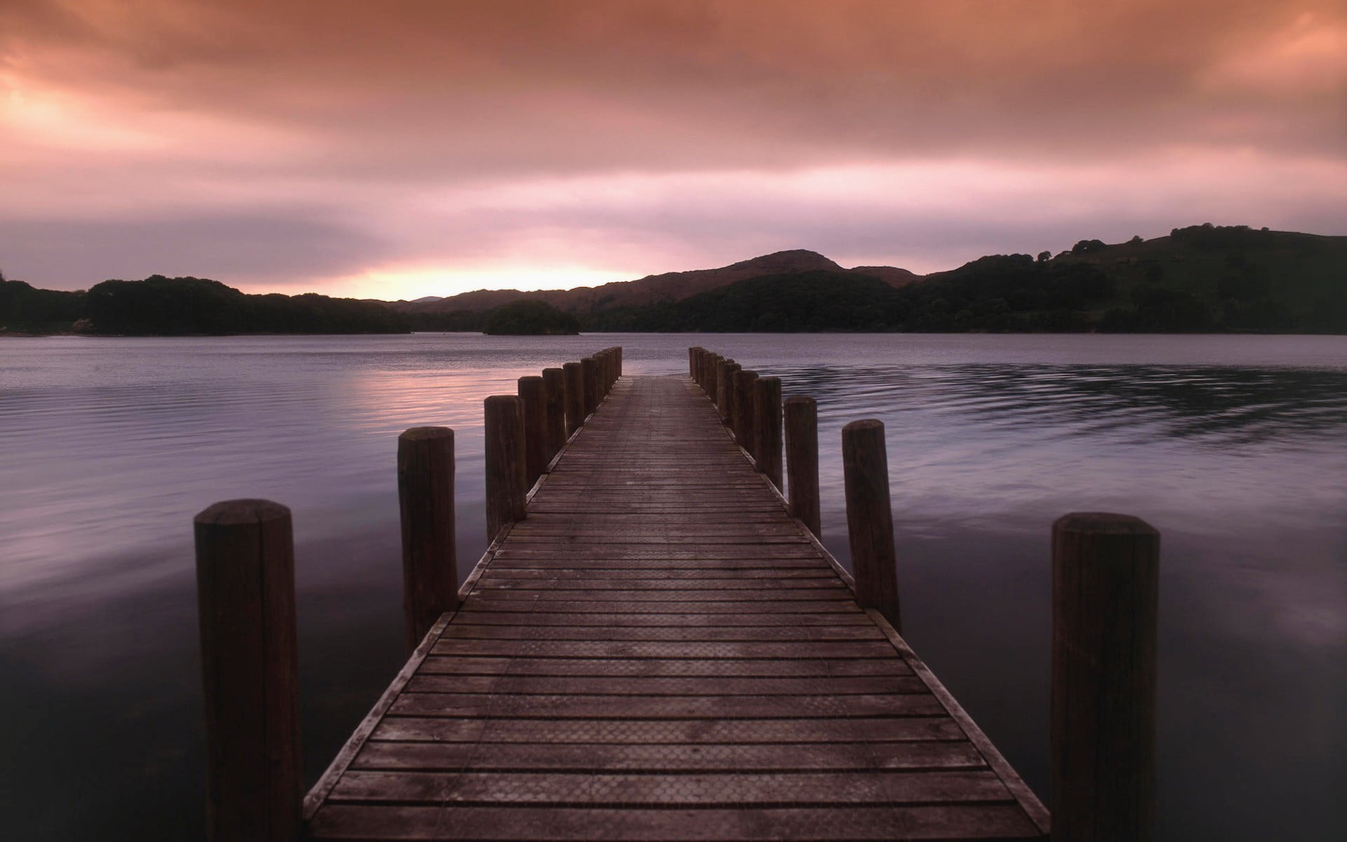 rectangular, wooden, idyllic, pier, scenics - nature, the way forward, tranquility, jetty, dining, set, wood - material, brown, lake, 1080P, sky, dock, HD Wallpaper