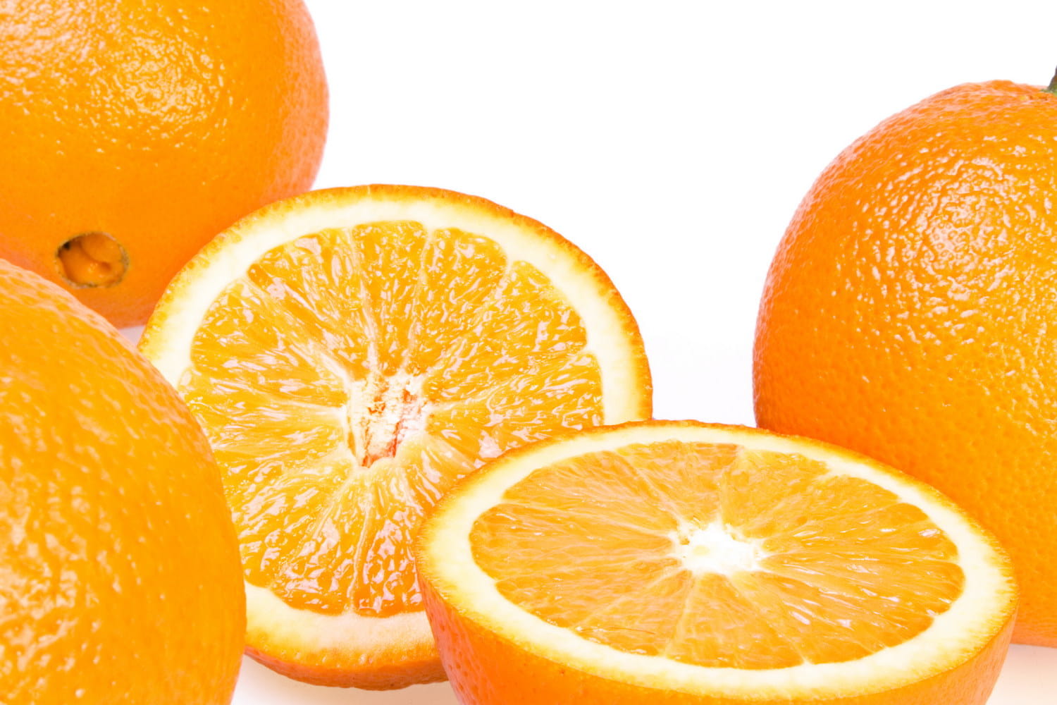 freshness, white, peel, ingredient, gourmet, orange - fruit, vitamin c, no people, white background, sweetfood, horizontal, organic, citrus, studio, antioxidant, HD Wallpaper