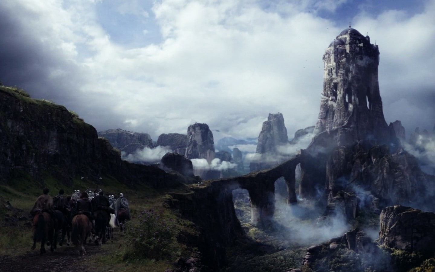 x, series, game, 720P, hd, thrones, entertainment, tv, eyrie, castles, art, Game of Thrones, HD Wallpaper