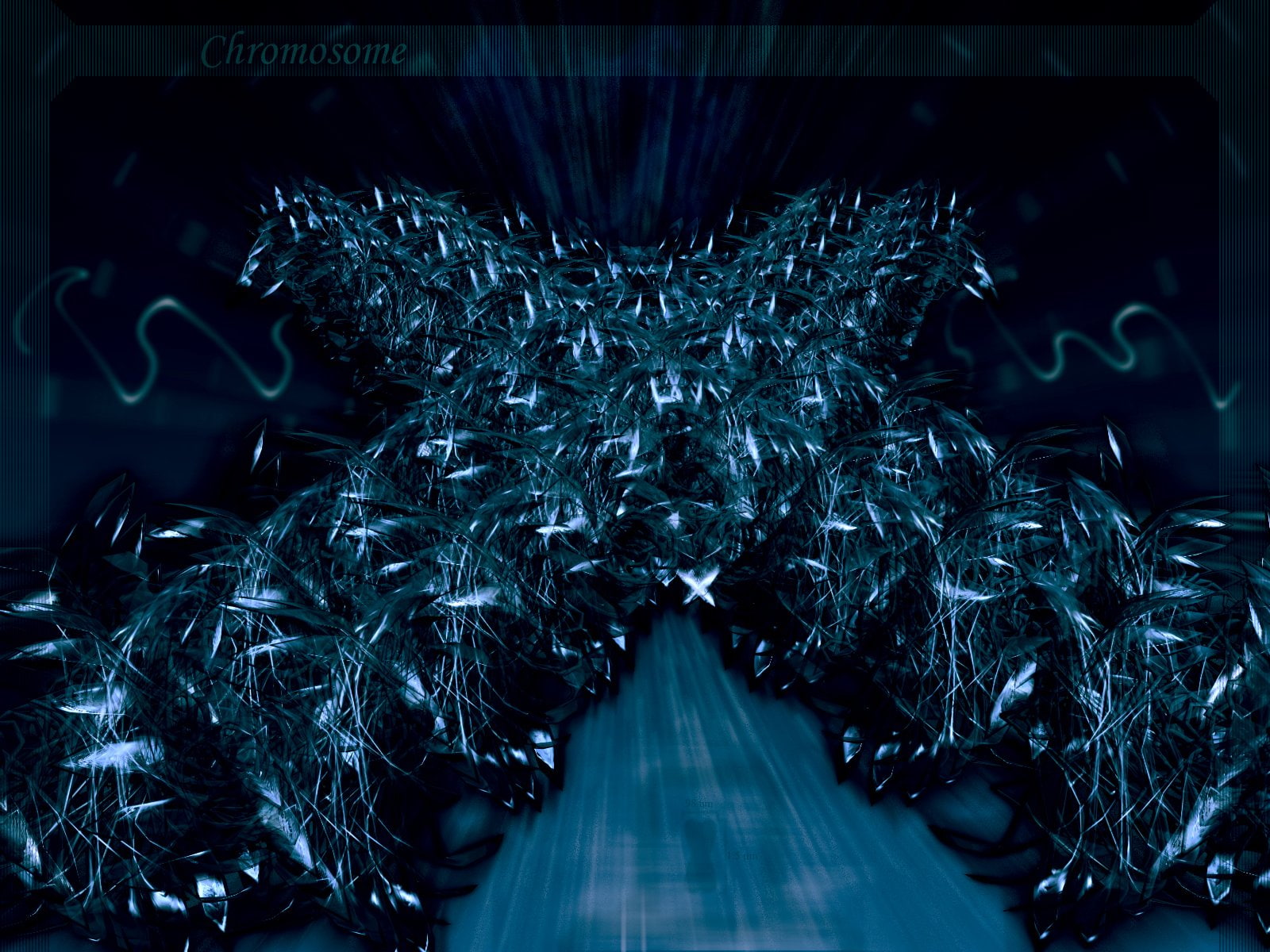 chromosome, genetic, 720P, pattern, dna, psychedelic, 3 d, HD Wallpaper