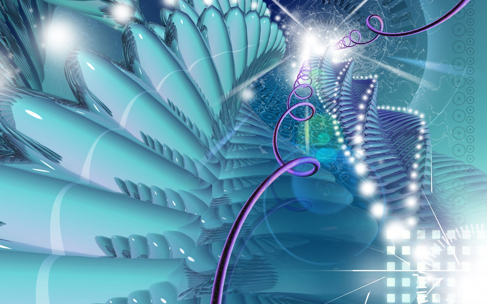 helix, number, wireless technology, internet, modern, data, vector, illustration, molecular Structure, shiny, spiral, technology, pattern, form, complexity, HD Wallpaper