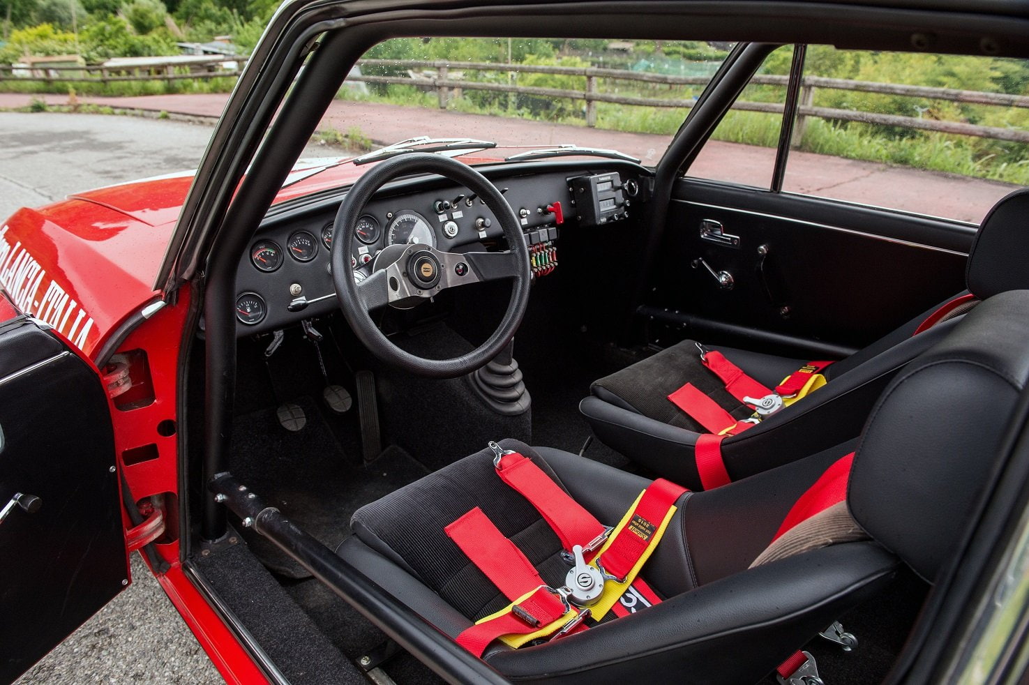 coupe, cars, interior, lancia, rally, 720P, 1970, corsa, fulvia, (818), 1600-hf, HD Wallpaper