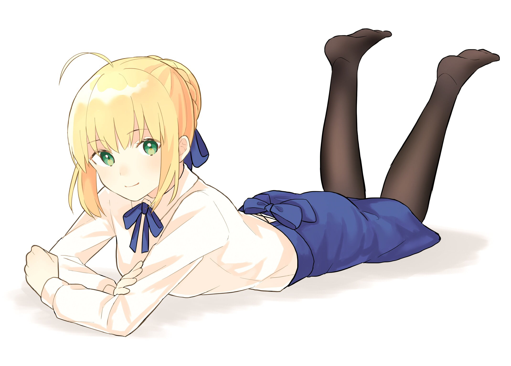 Fate/Stay Night, 1080P, Arturia Pendragon, blonde, anime girls, Fate Series, Saber, HD Wallpaper