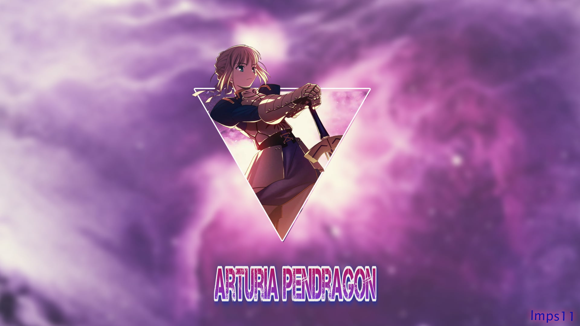 1080P, anime, Arturia Pendragon, HD Wallpaper