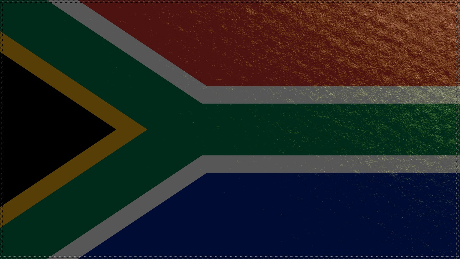 flag, 1080P, South Africa, HD Wallpaper