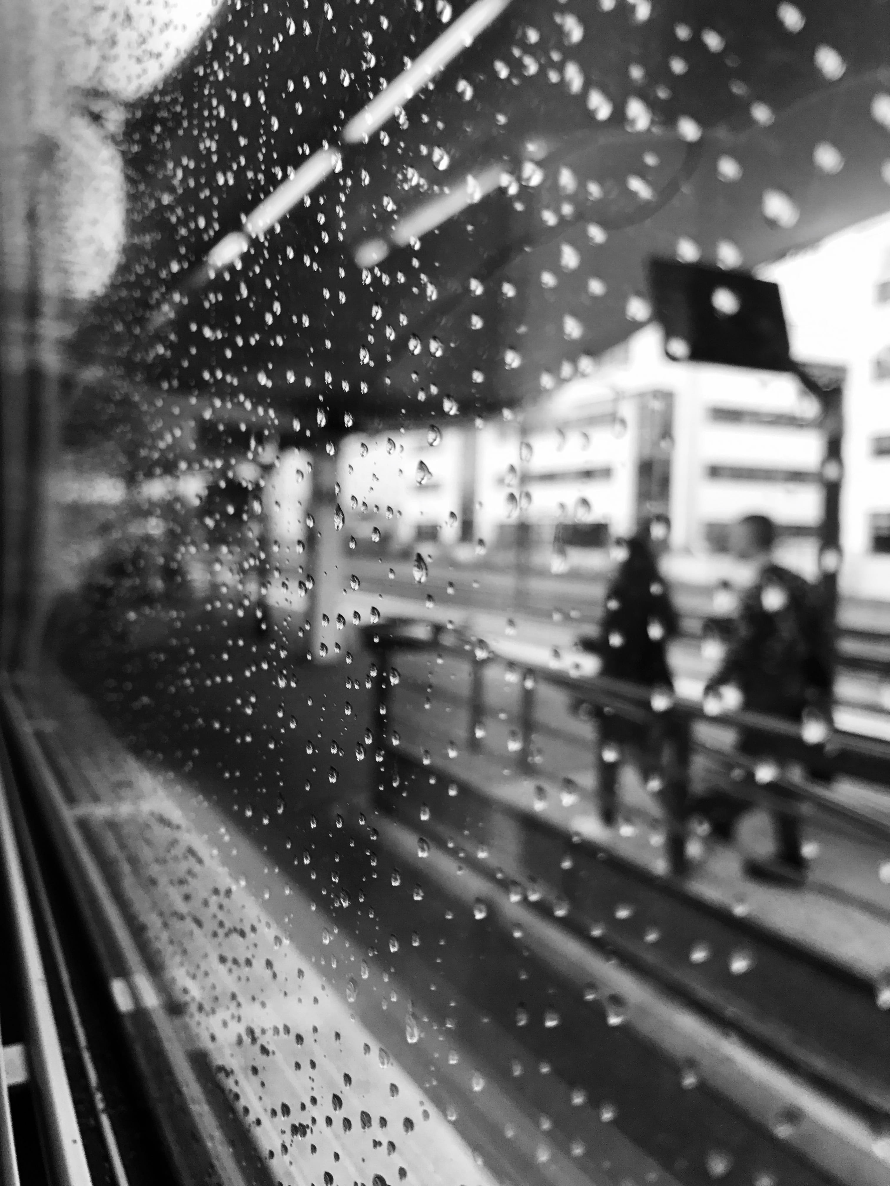 blurred Motion, car, abstract, city Life, travel, glass, backgrounds, Station, glass - material, street, Le Mans, rain, transparent, defocused, rainy season, Phone HD Wallpaper