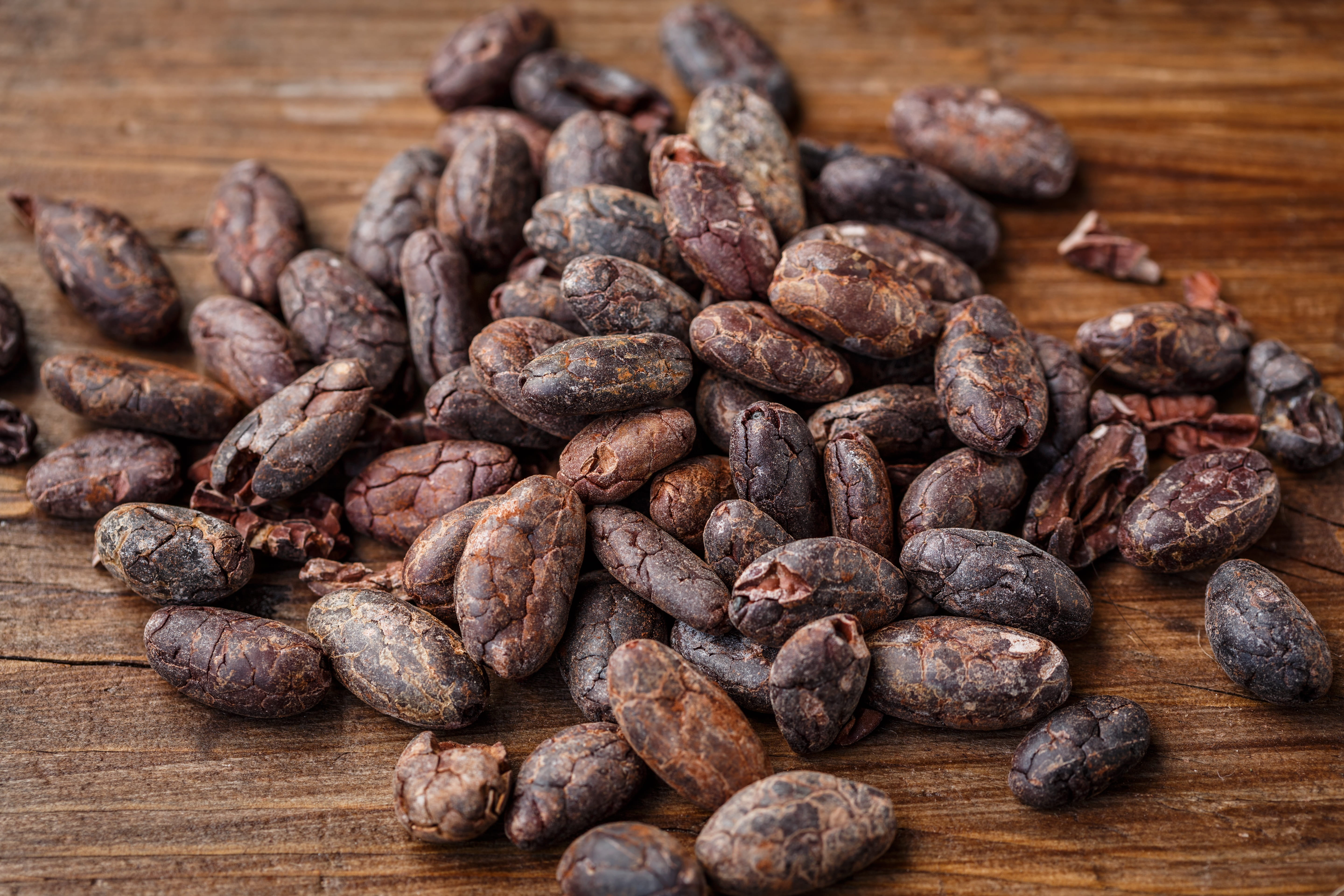 large group of objects, food, ingredient, close-up, macro, abundance, food and drink, grain, roasted coffee bean, focus, wooden, snack, 5K, healthy, freshness, HD Wallpaper