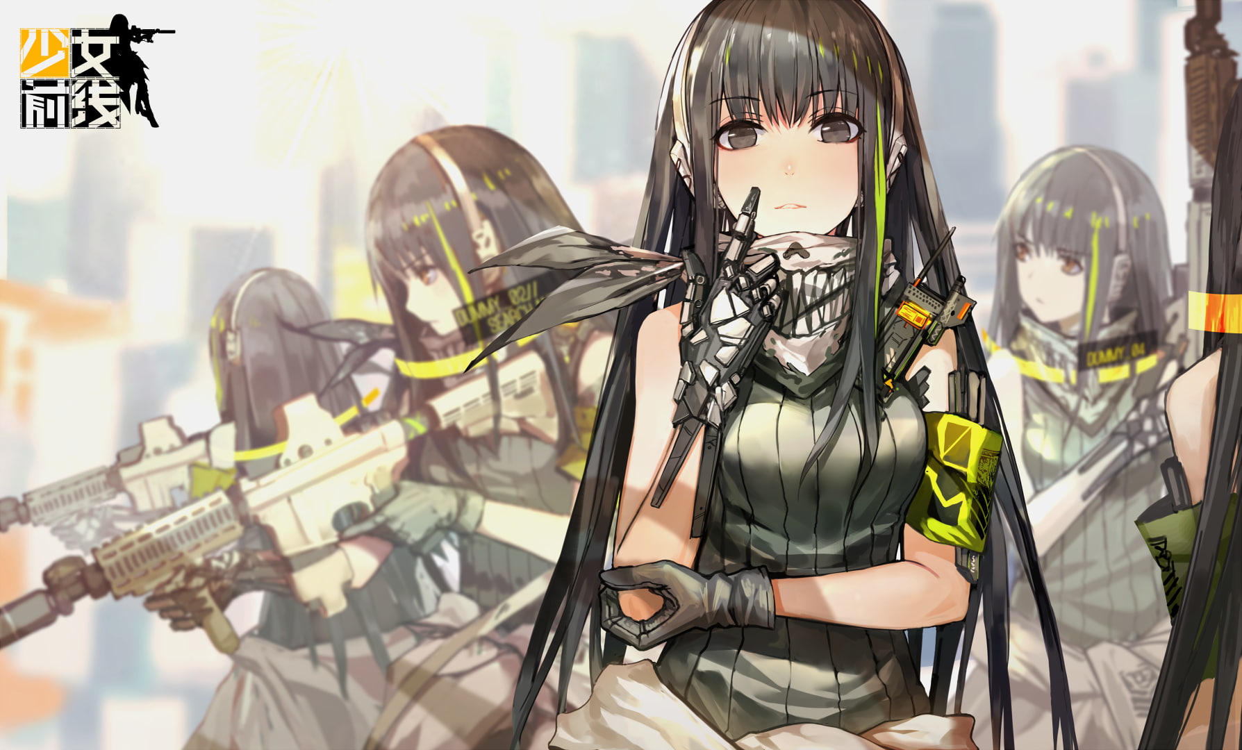 anime, Girls Frontline, 720P, gun, Girls_Frontline, girls with guns, HD Wallpaper