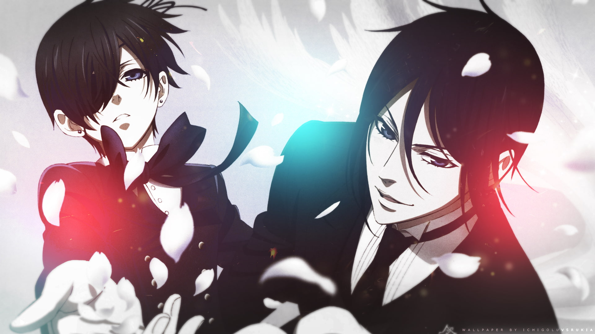 Anime, creativity, ciel phantomhive, male likeness, red, no people, costume, still life, kuroshitsuji, female likeness, close-up, celebration, human representation, HD Wallpaper