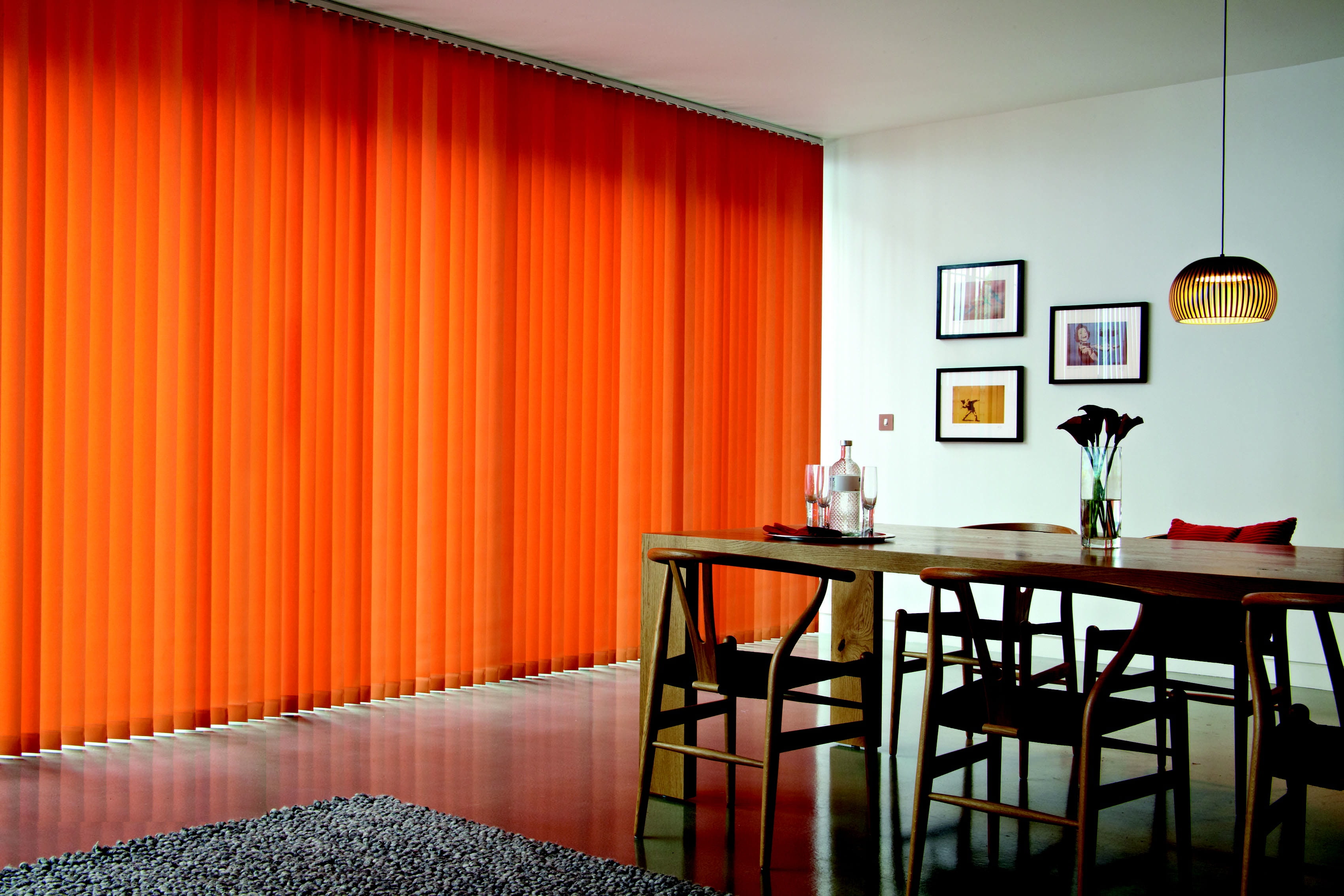 orange color, day, chair, domestic room, window, education, desk, table, no people, seat, business, indoors, living room, vertical, illuminated, lighting equipment, HD Wallpaper