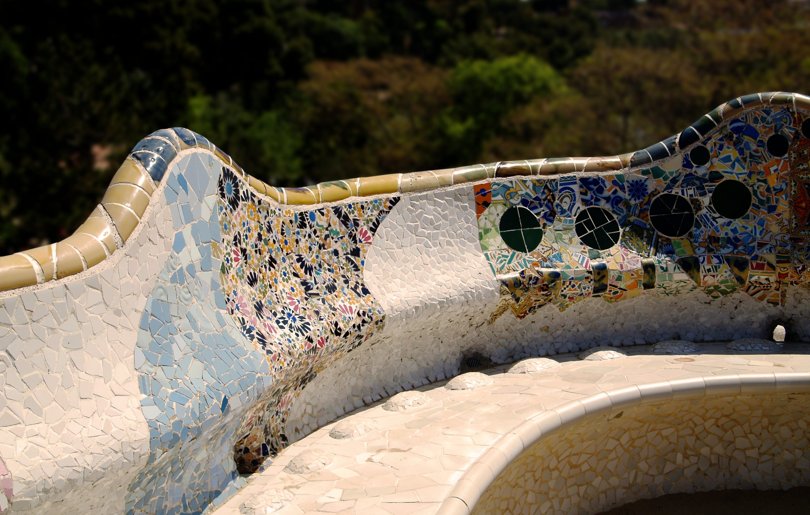 modern, artwork, textile, photography, art and craft, focus on foreground, mosaic, decoration, travel, floral pattern, building, macro, tourism, modernism, HD Wallpaper