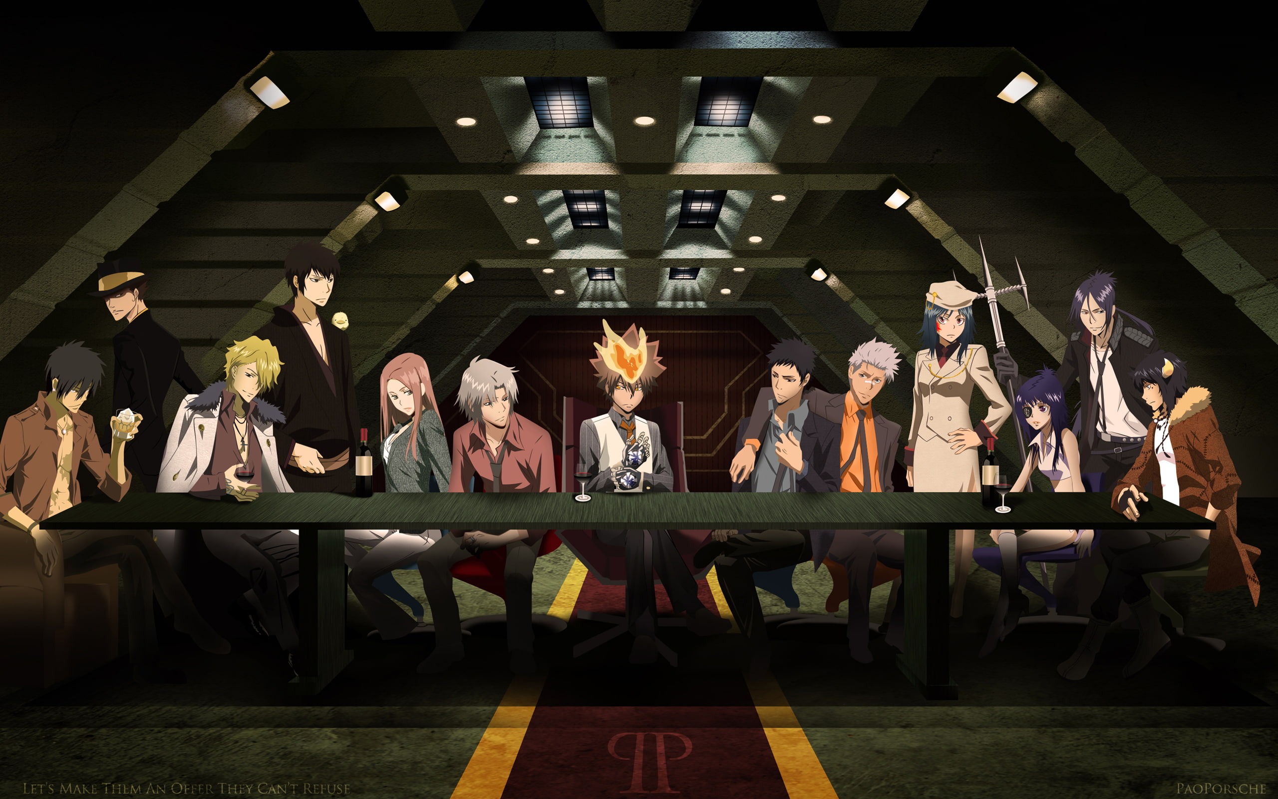 2K, Anime, Katekyō Hitman Reborn!, HD Wallpaper