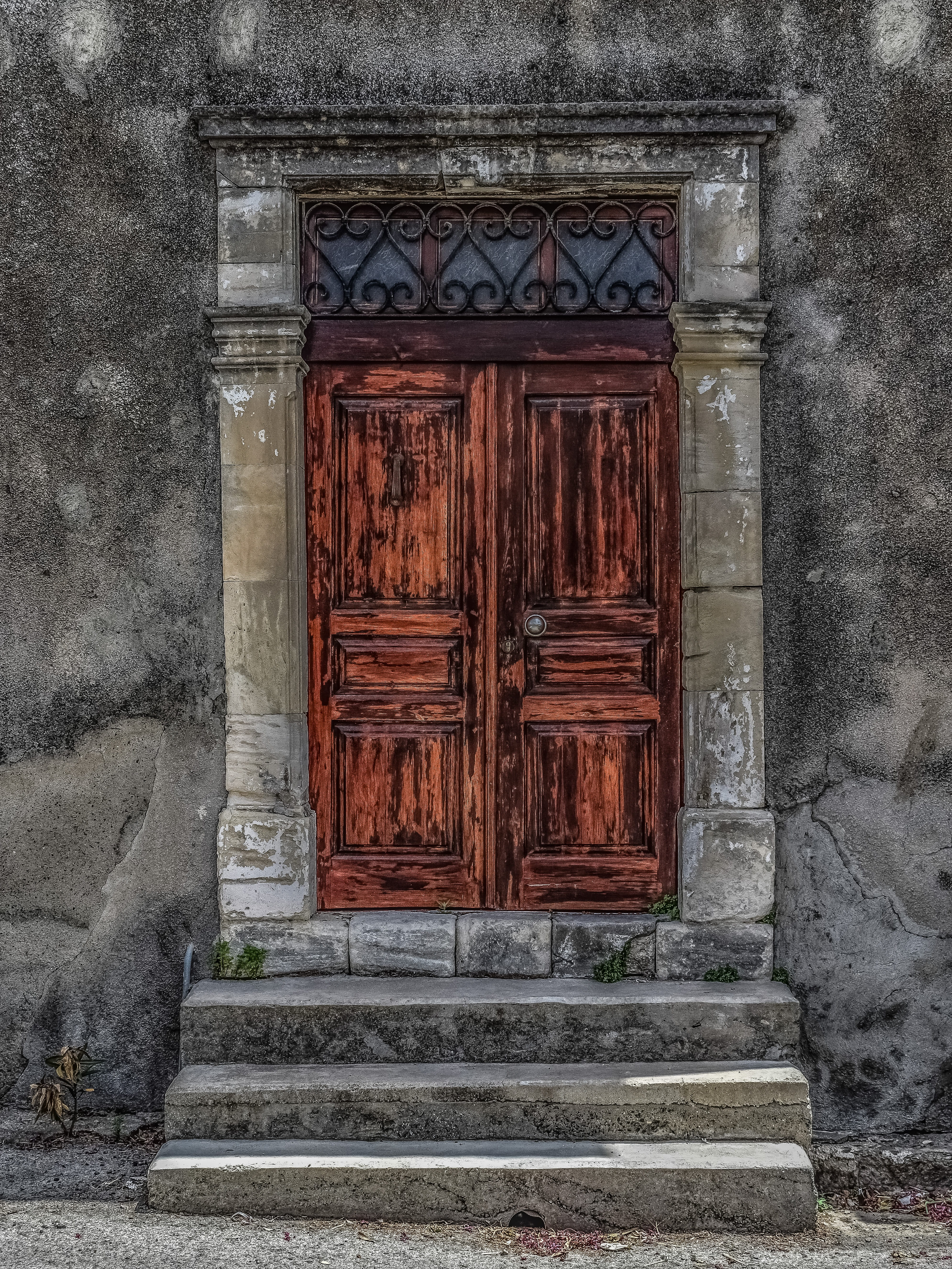 built structure, aged, cyprus, gray, brown, entrance, history, protection, the past, safety, outdoors, doorway, gate, weathered, wooden, closed, building exterior, Phone HD Wallpaper
