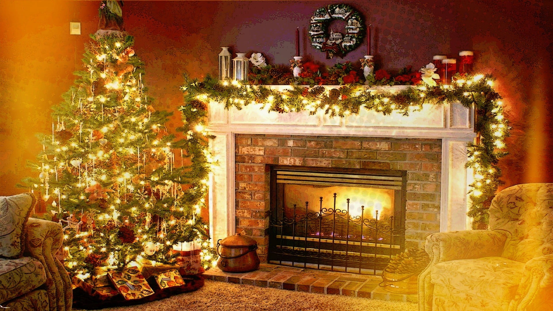 christmas decoration, plant, illuminated, celebration, religion, celebration event, tree, christmas ornament, christmas lights, interior, christmas tree, HD Wallpaper
