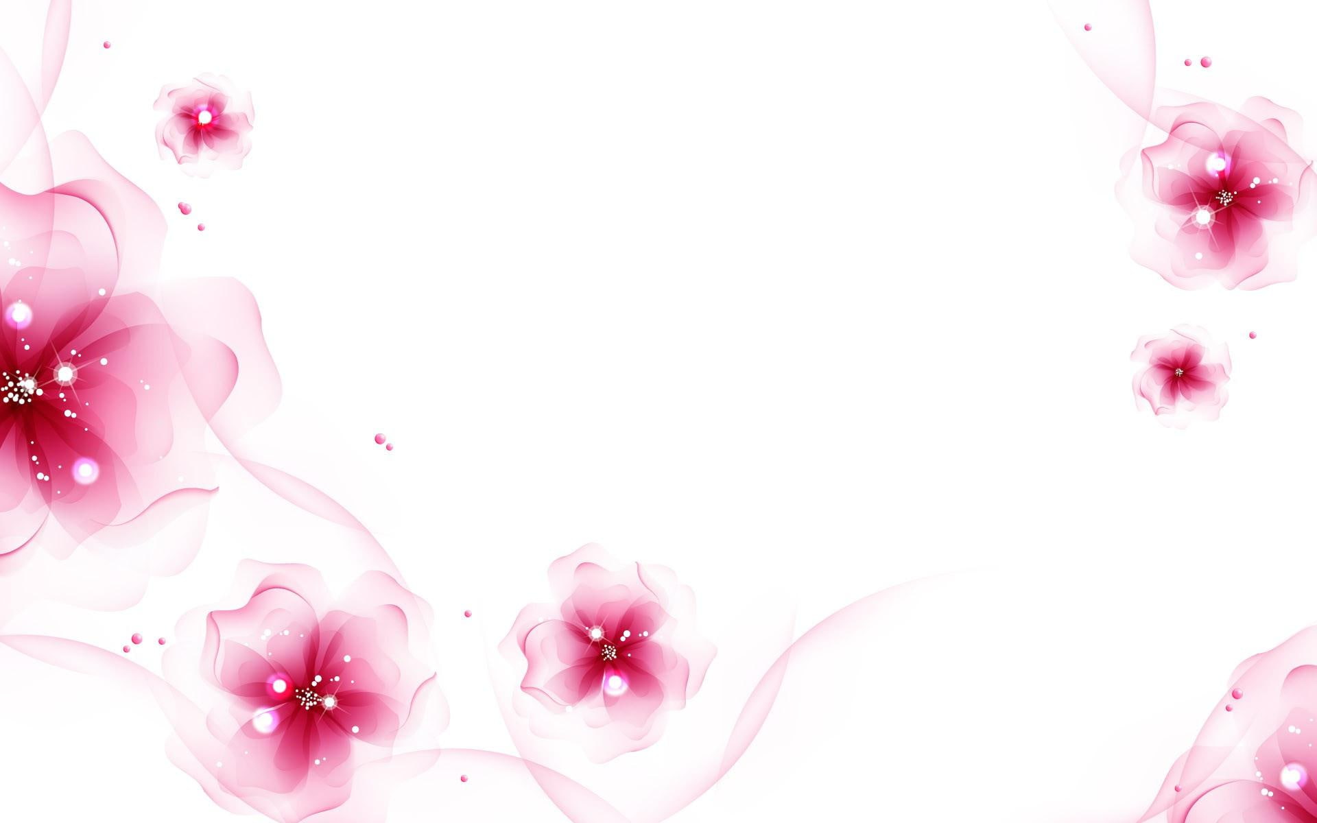 graphic, silk, pink, daisies, art, digital art, 1080P, 1920x1200, flower, daisy, HD Wallpaper