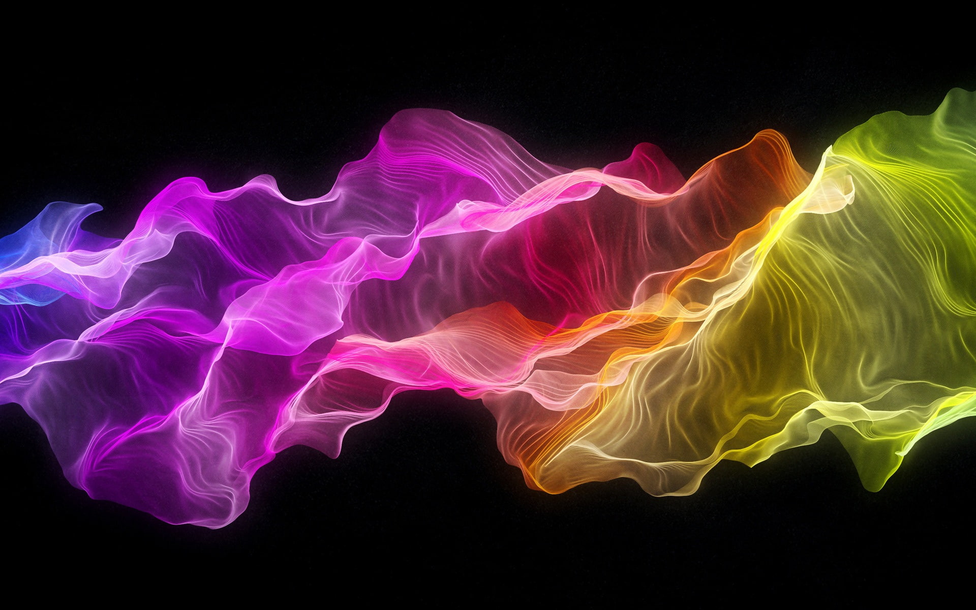 1080P, Silk, Colorful, HD Wallpaper