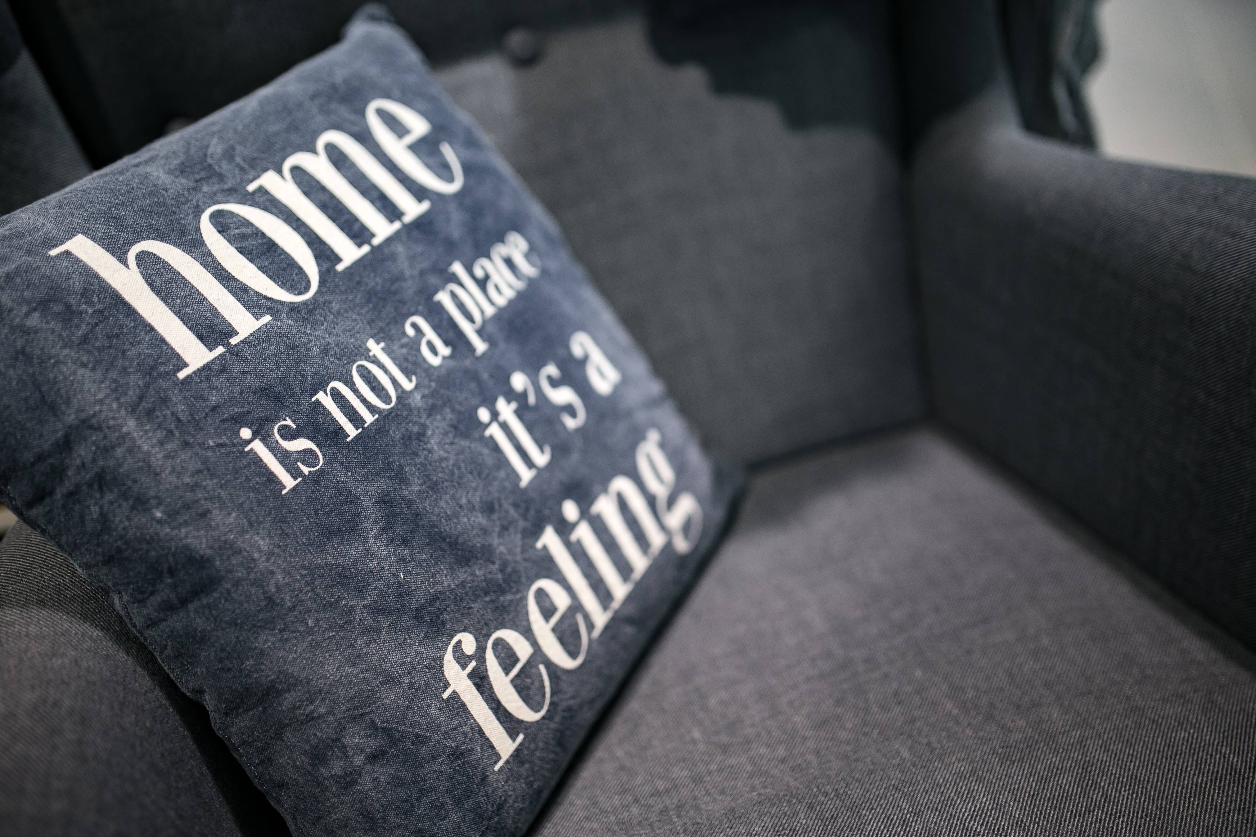 business, paper, focus on foreground, memorial, sofa, furniture, emotion, close-up, architecture, rest, bedclothes, 4K, cushions, selective focus, relax, HD Wallpaper