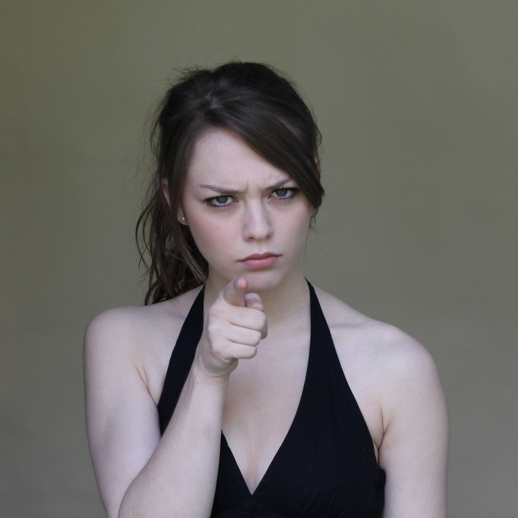 Frown, Imogen Dyer, 480P, women, Phone HD Wallpaper