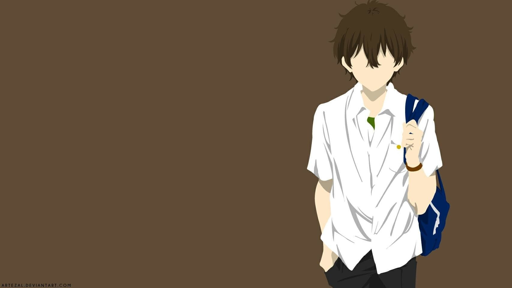 Hōtarō Oreki, 720P, Anime, Hyouka, HD Wallpaper