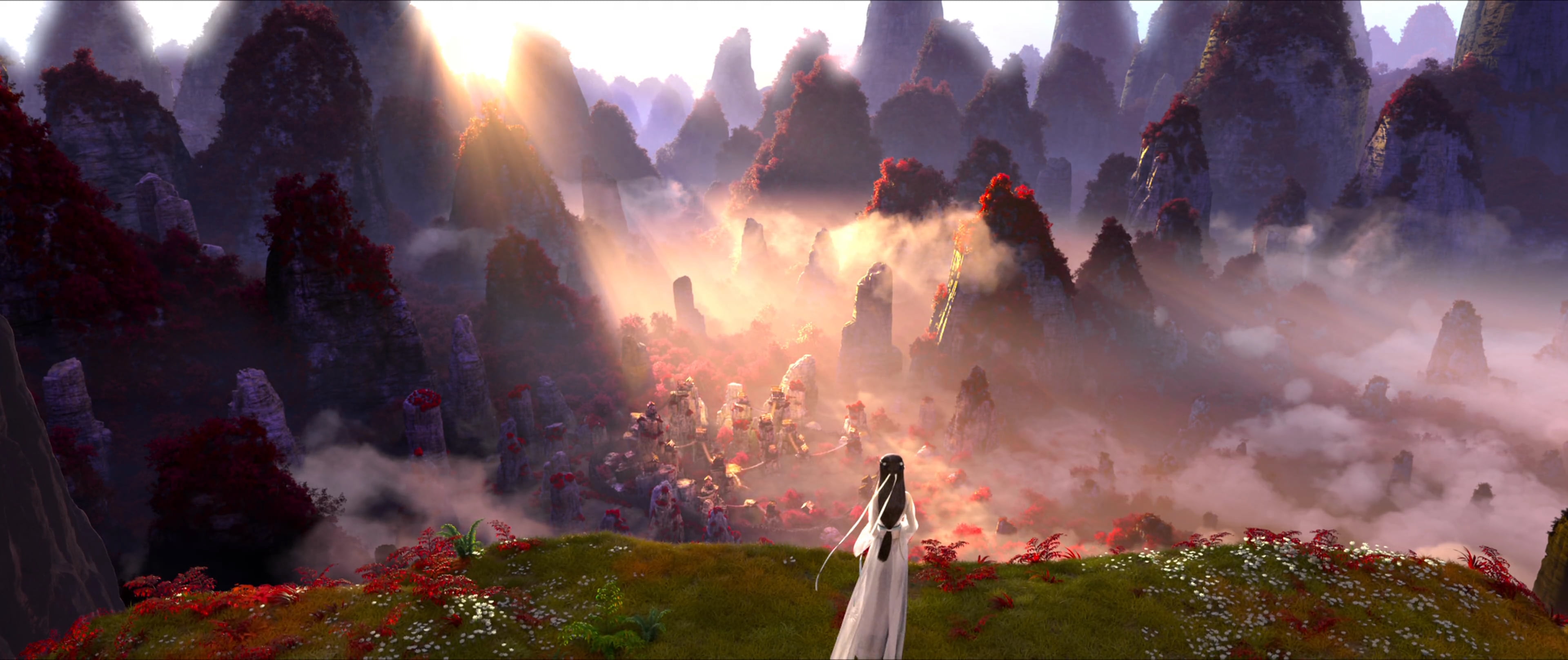 Legend of the White Snake, 4K, White Snake, HD Wallpaper