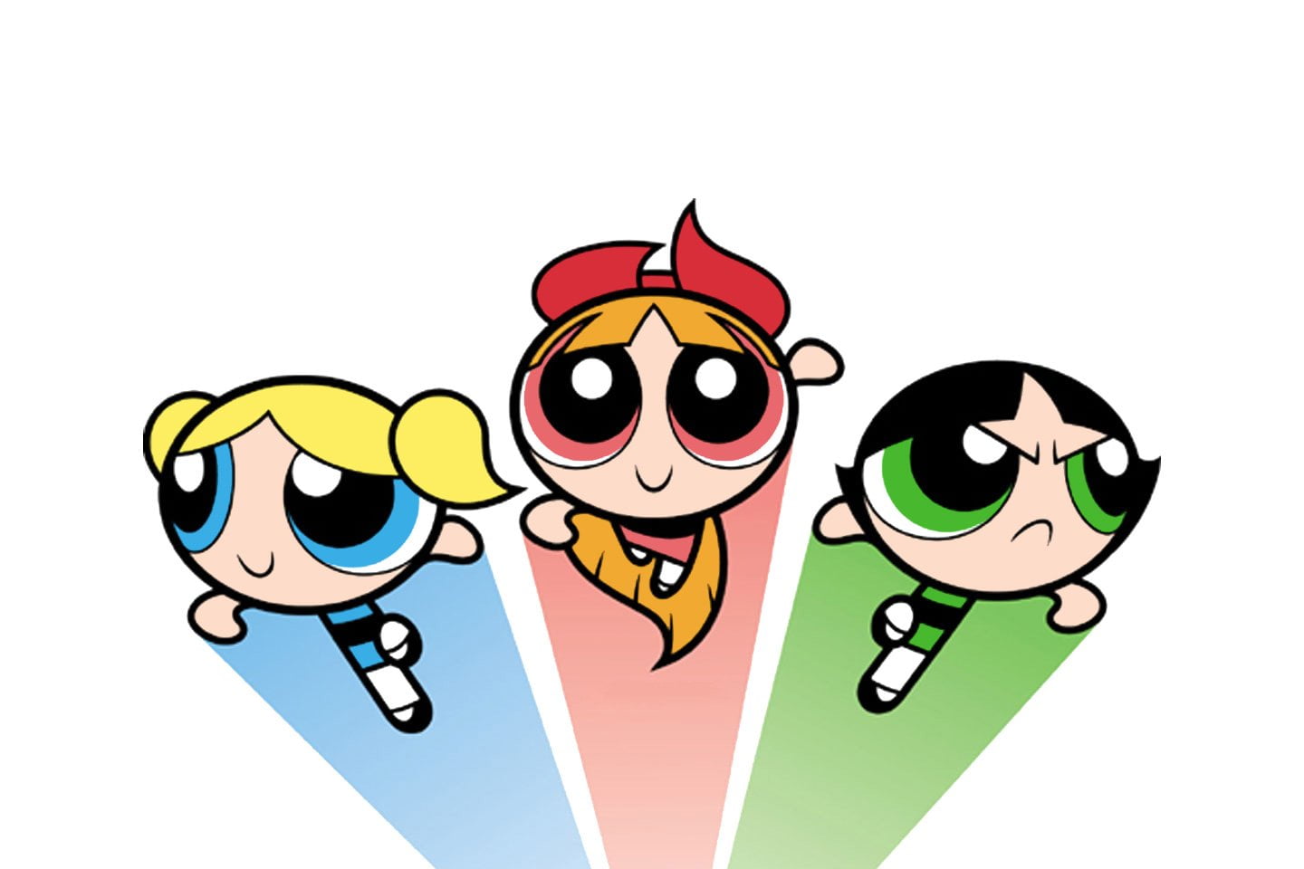 celebration, white background, emotion, human body part, copy space, humor, cheerful, sport, The Powerpuff Girls, people, celebration event, HD Wallpaper