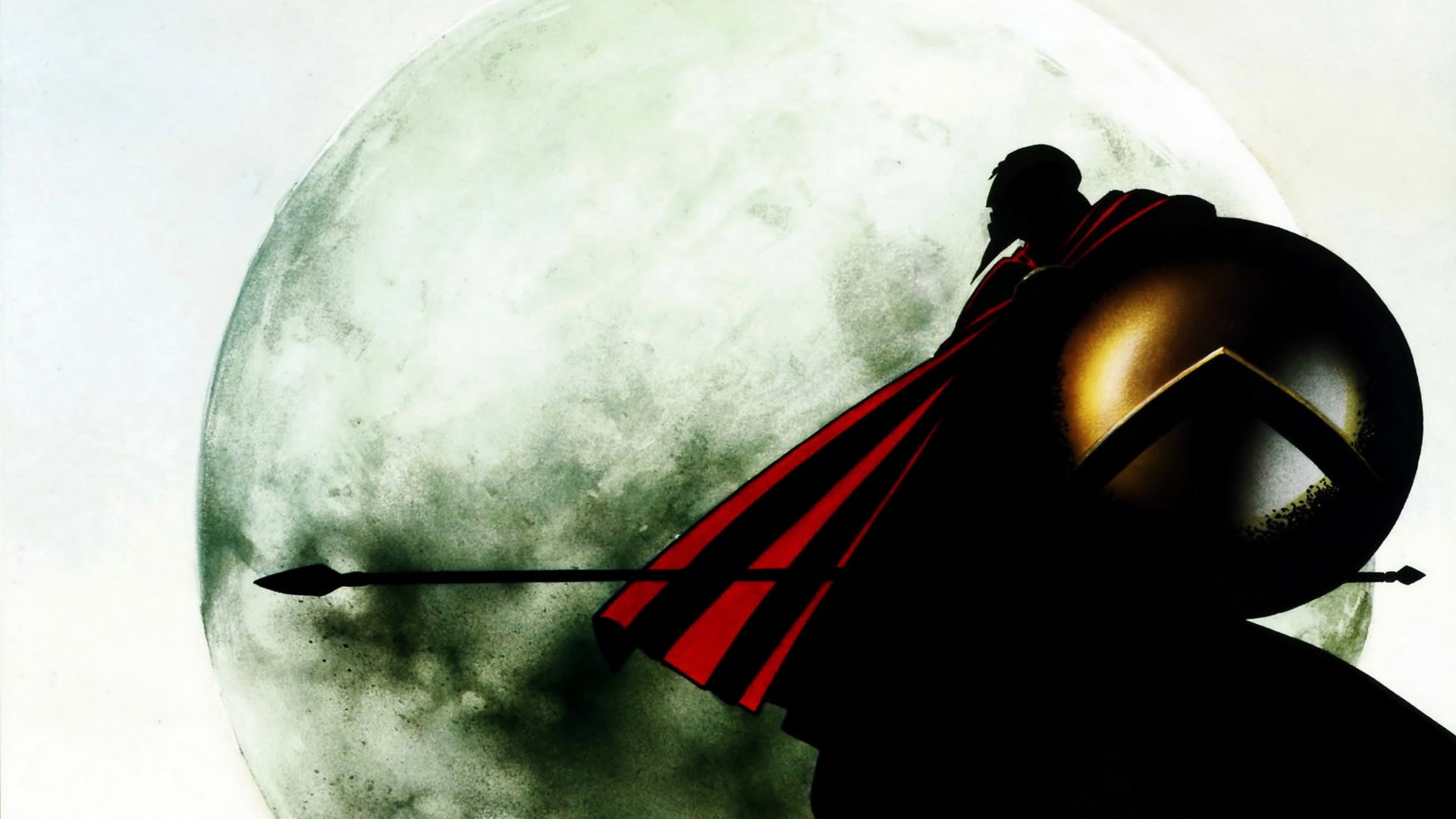 300, 1080P, spartans, hd, cartoon/comic, HD Wallpaper