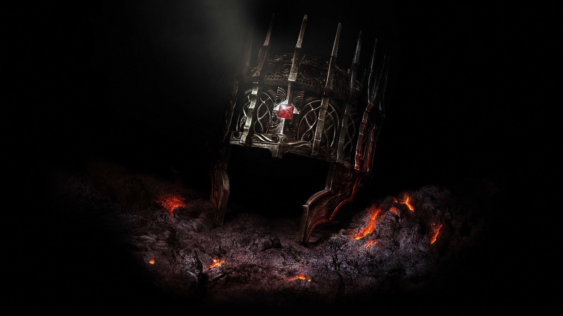 fire, destruction, motion, Dark souls 2 crown of the old iron king, Crown of the old iron king, flame, fire - natural phenomenon, heat - temperature, Dark souls, HD Wallpaper