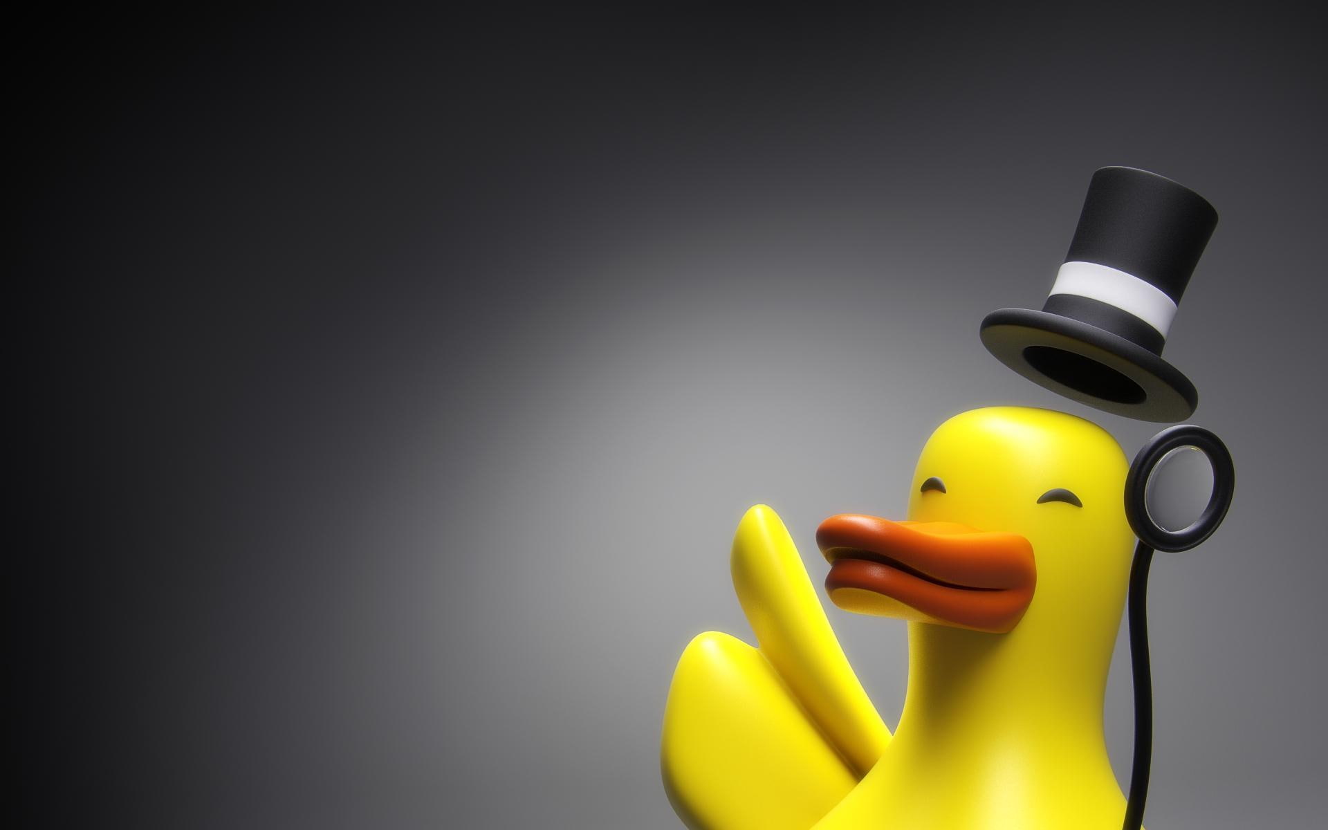The Joker, 1080P, monocle, tophat, joker, ducks, art, hd, x, animals, HD Wallpaper
