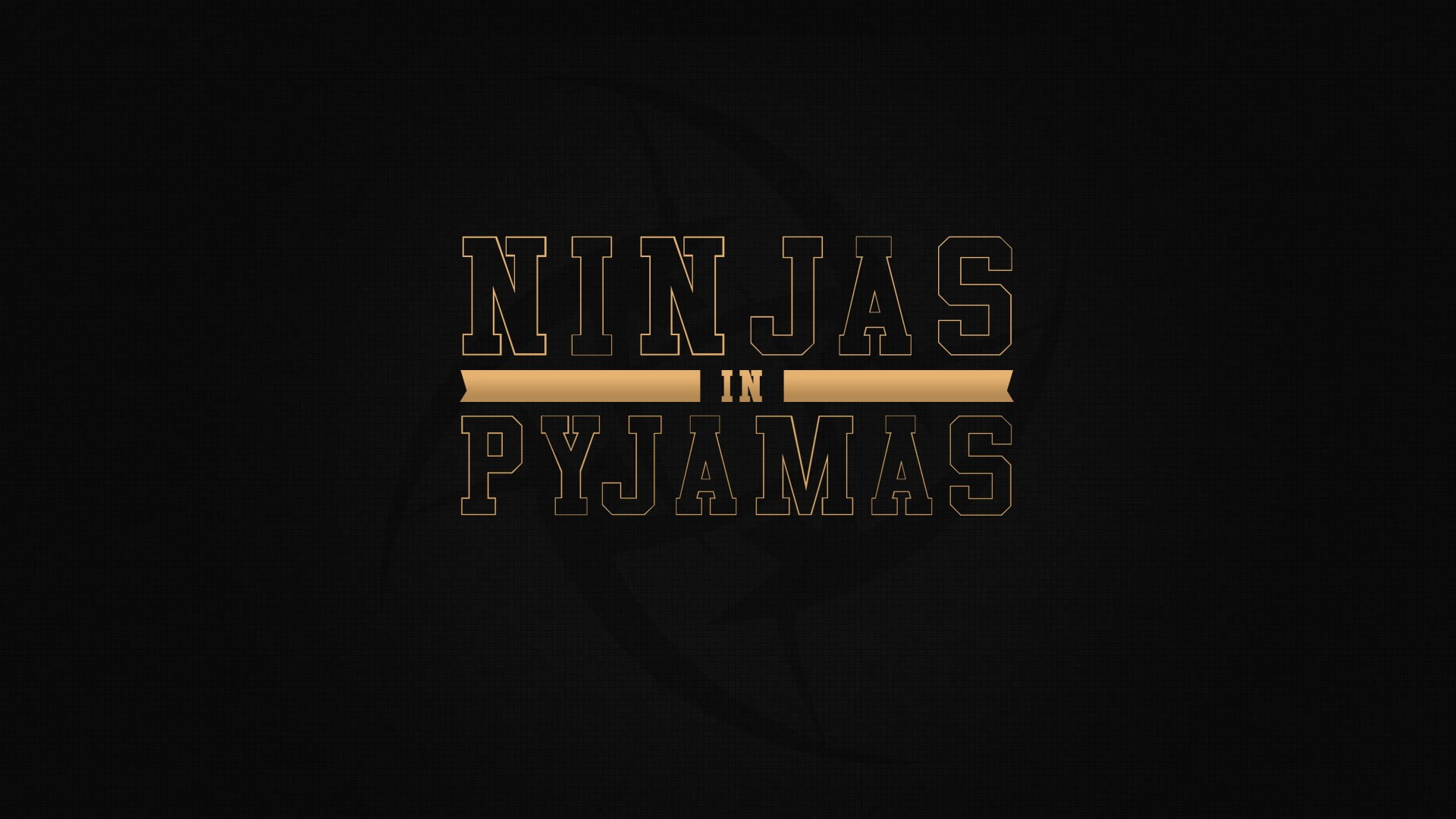 single word, copy space, cut out, black background, neon, no people, Ninjas In Pyjamas, message, 1080P, black color, information sign, studio shot, text, HD Wallpaper