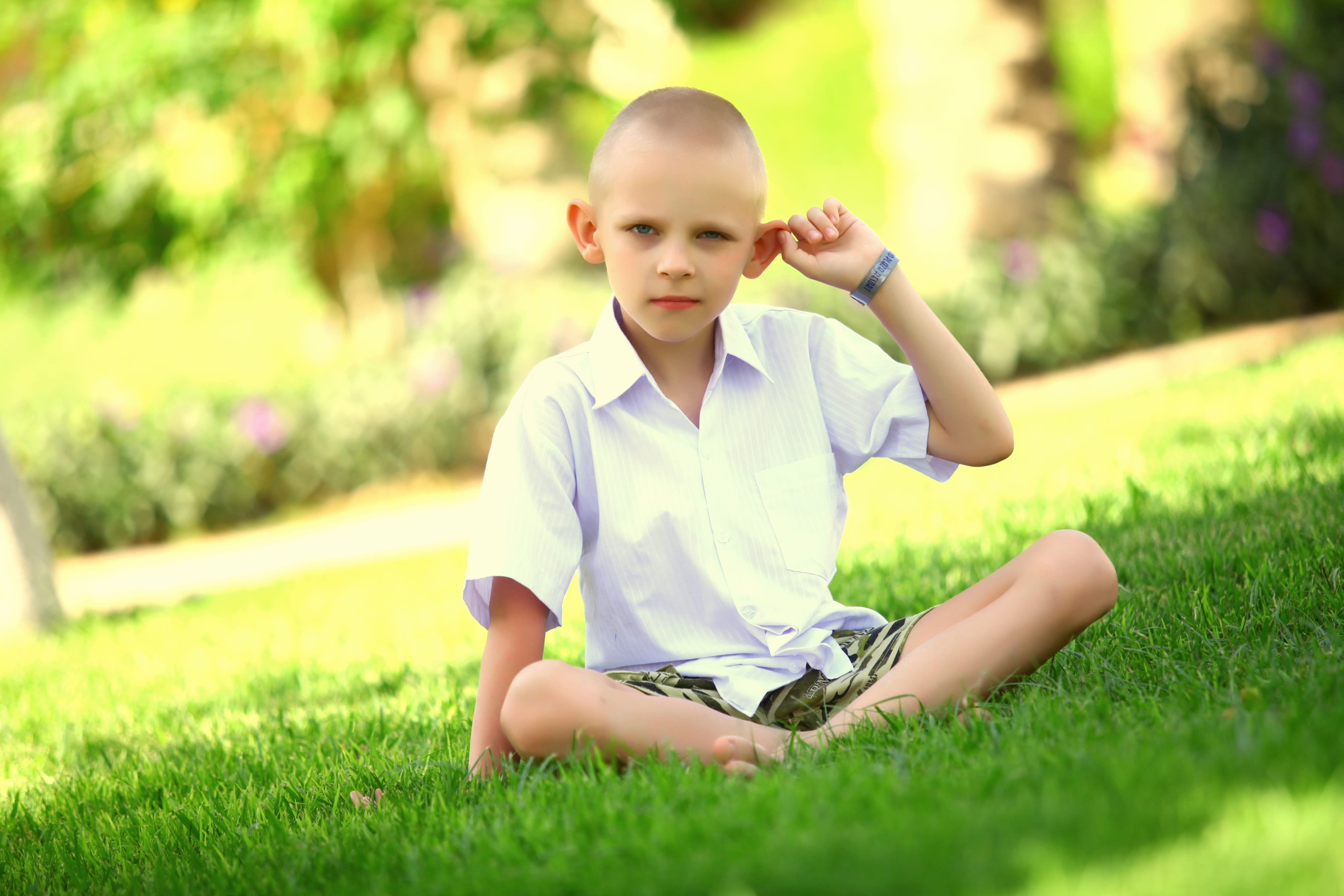 yellow, game, park - Man Made Space, small child, lyubovl, men, baby, lifestyles, person, child, males, 4K, heat, two, smile, bright, little, childhood, HD Wallpaper