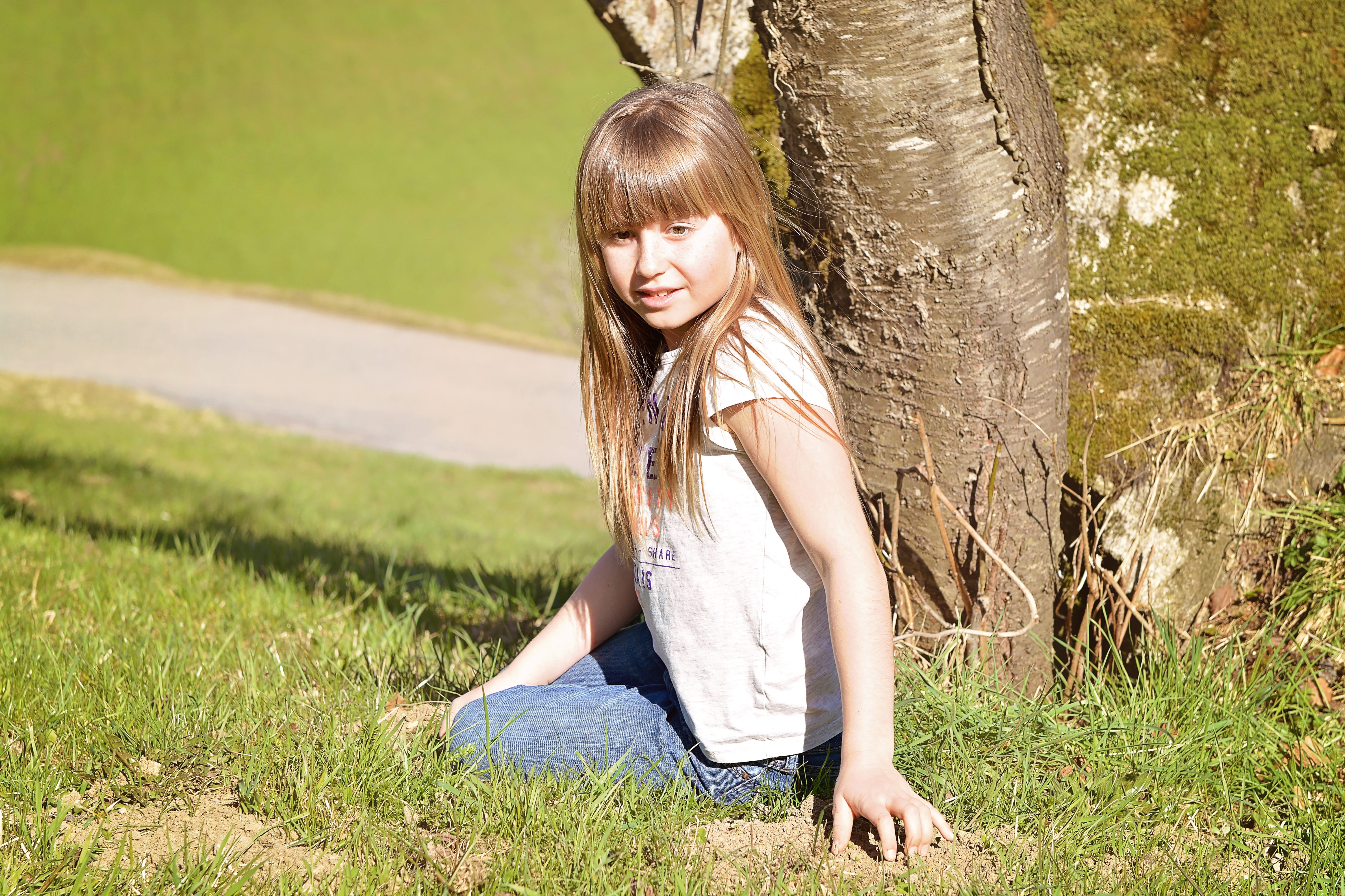 children only, caucasian Ethnicity, beautiful, happiness, cheerful, summer, beauty, relaxation, hair, one Person, lifestyle, child, innocence, long hair, HD Wallpaper