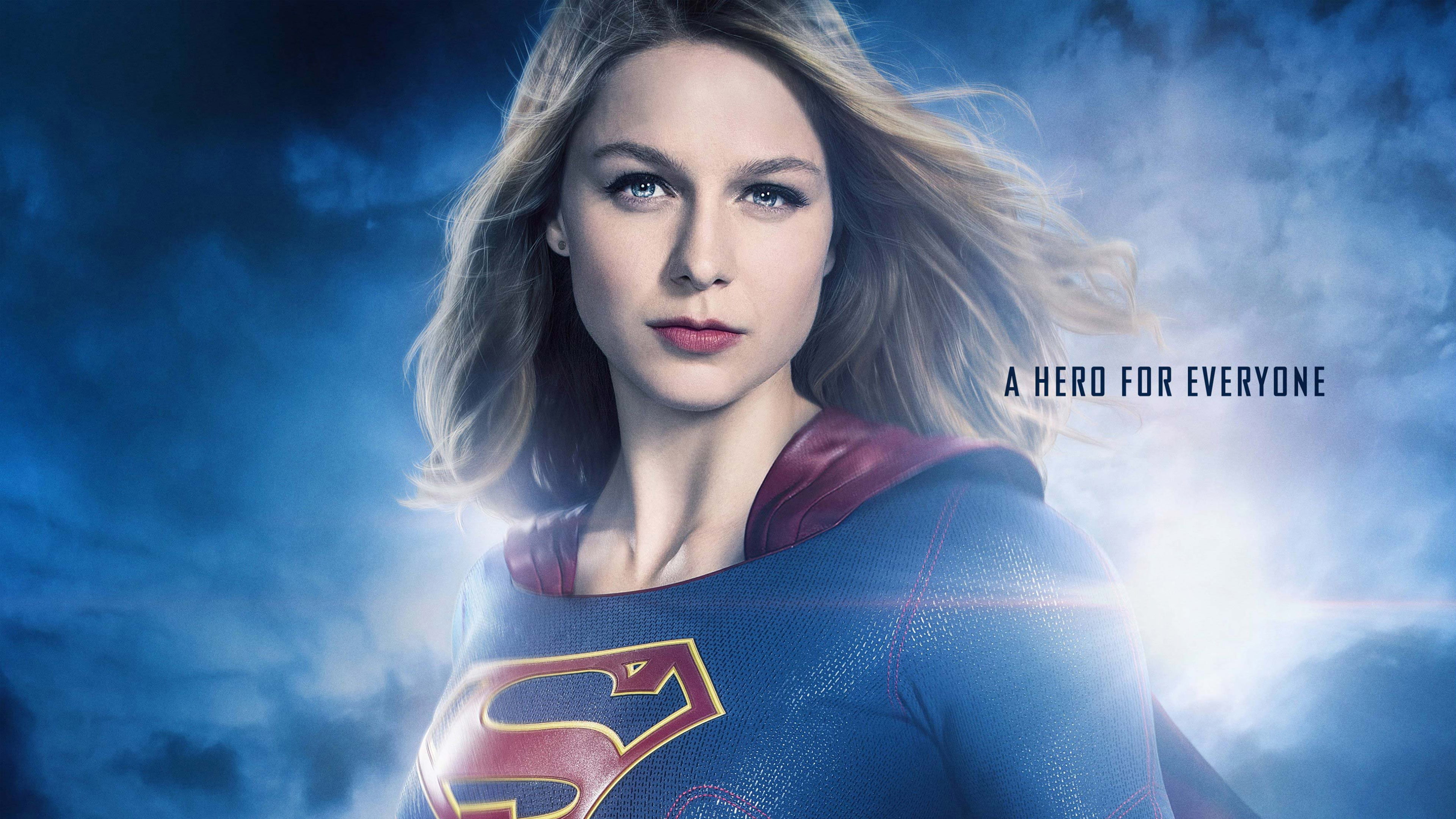 Supergirl, 4K, 4K, Melissa Benoist, HD Wallpaper