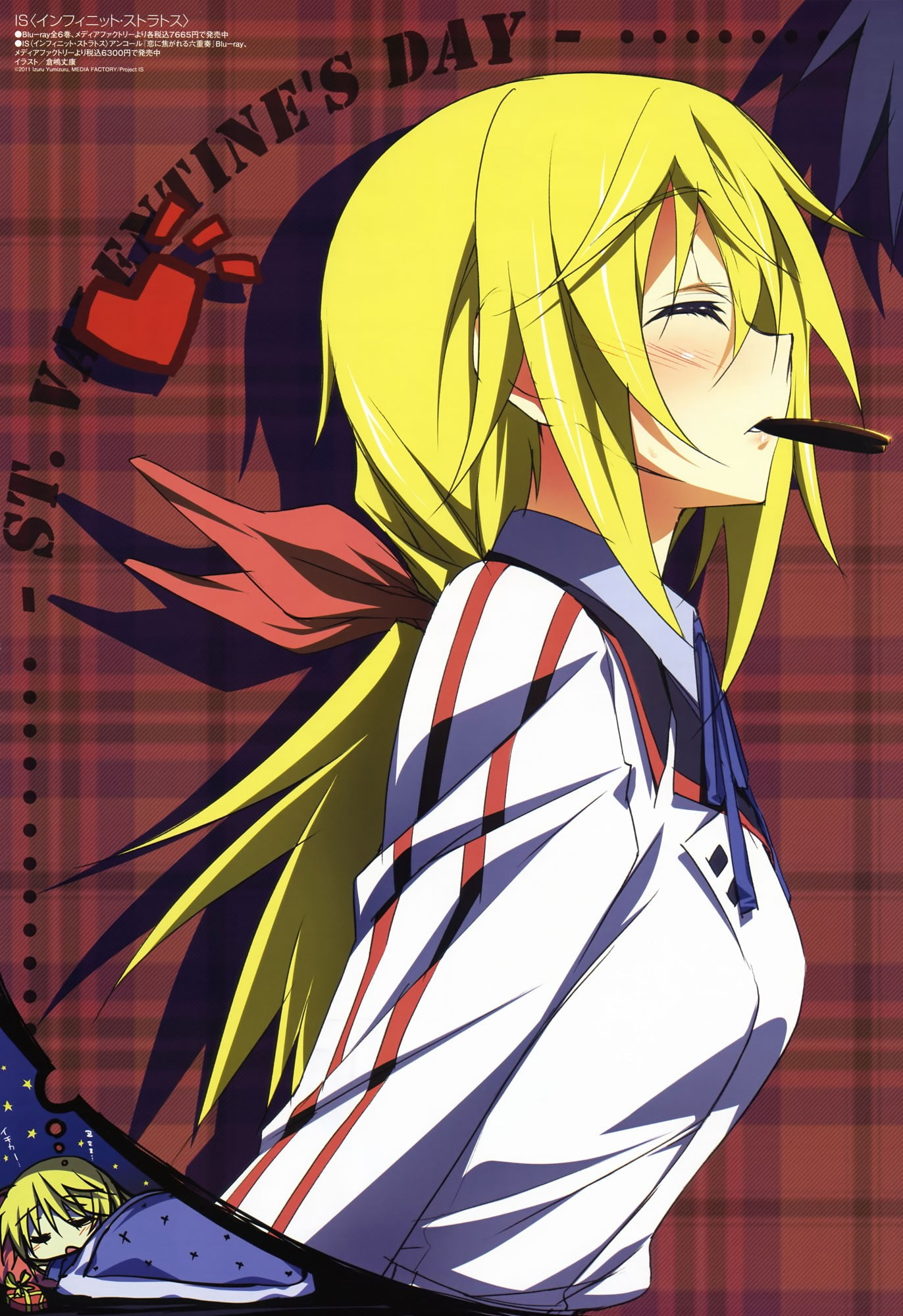 anime girls, anime, 1080P, Infinite Stratos, Dunois Charlotte, Phone HD Wallpaper