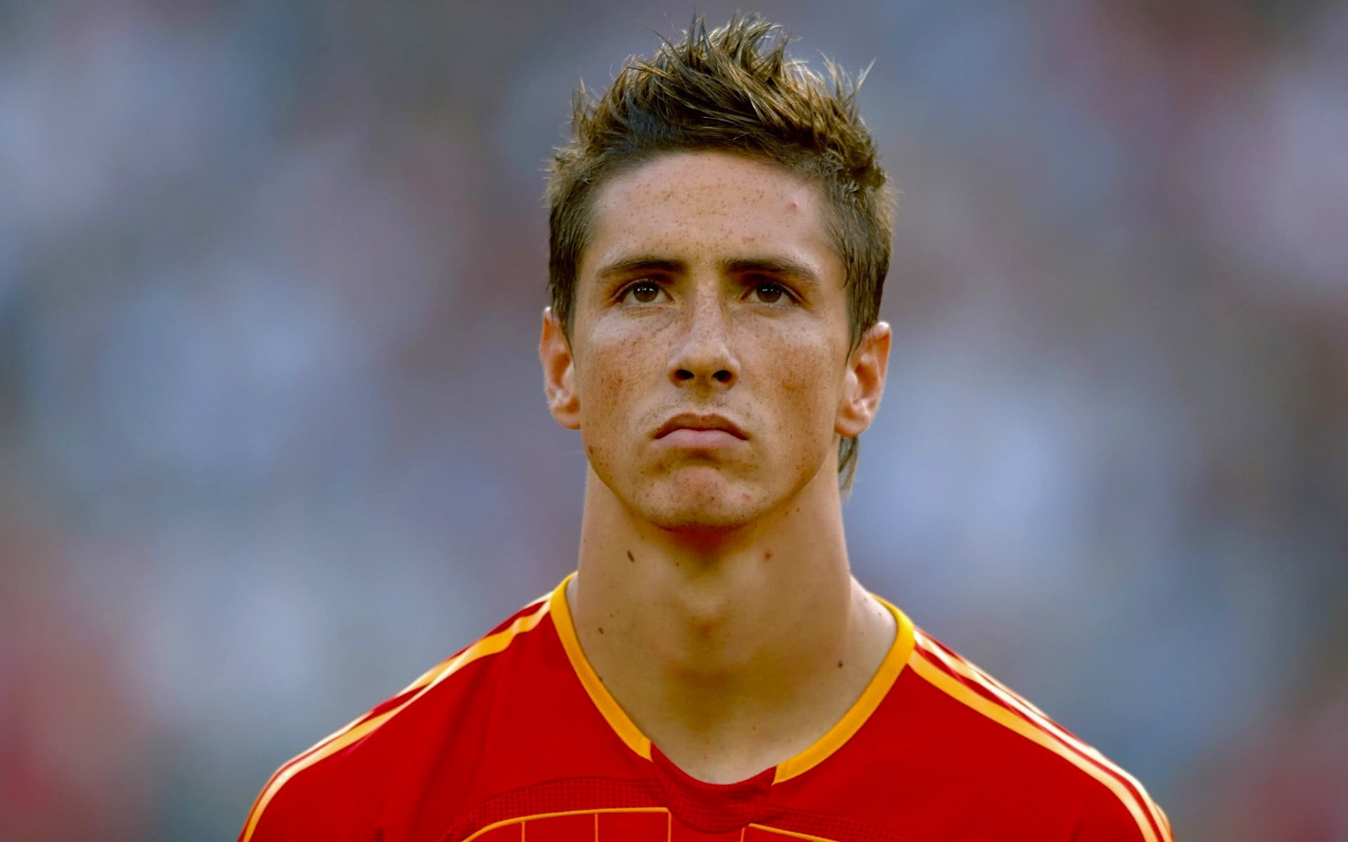 competition, young Men, torres, soccer, outdoors, one Person, sportsman, crew, flag, orange, football, men, red, muscular Build, athlete, looking At Camera, HD Wallpaper
