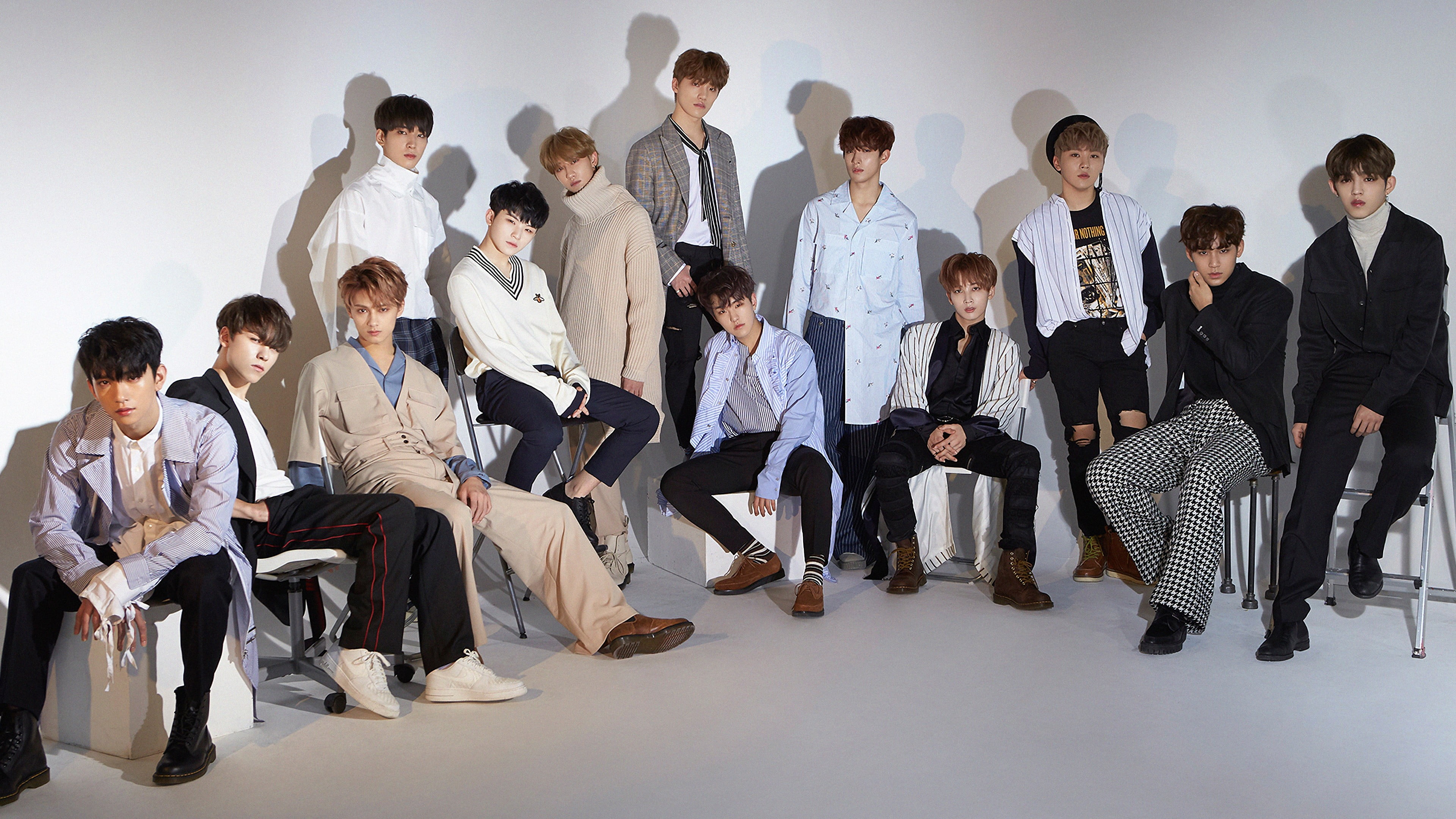 dyed hair, Carat, K-pop, Seventeen, 4K, HD Wallpaper